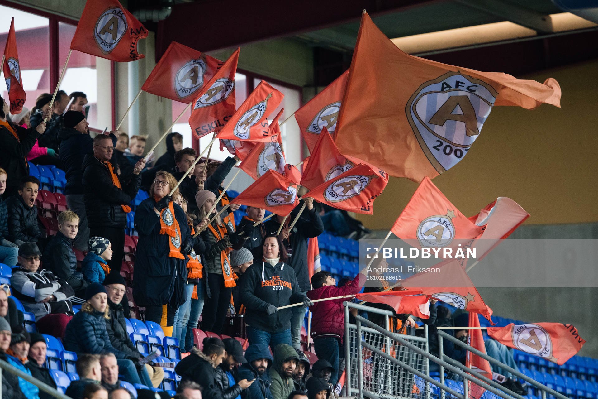 AFC Eskilstunas supportrar