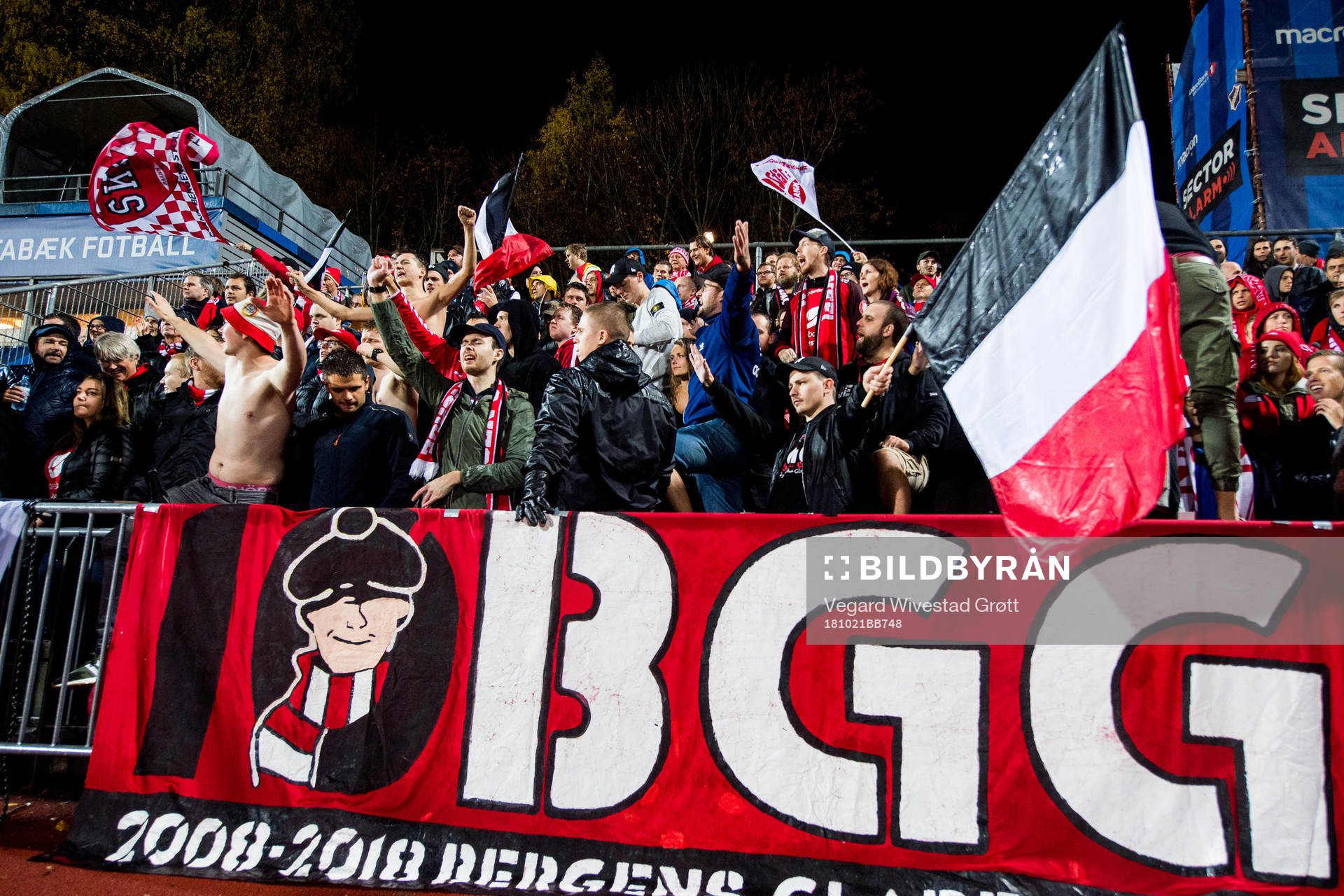 Supporters of Brann