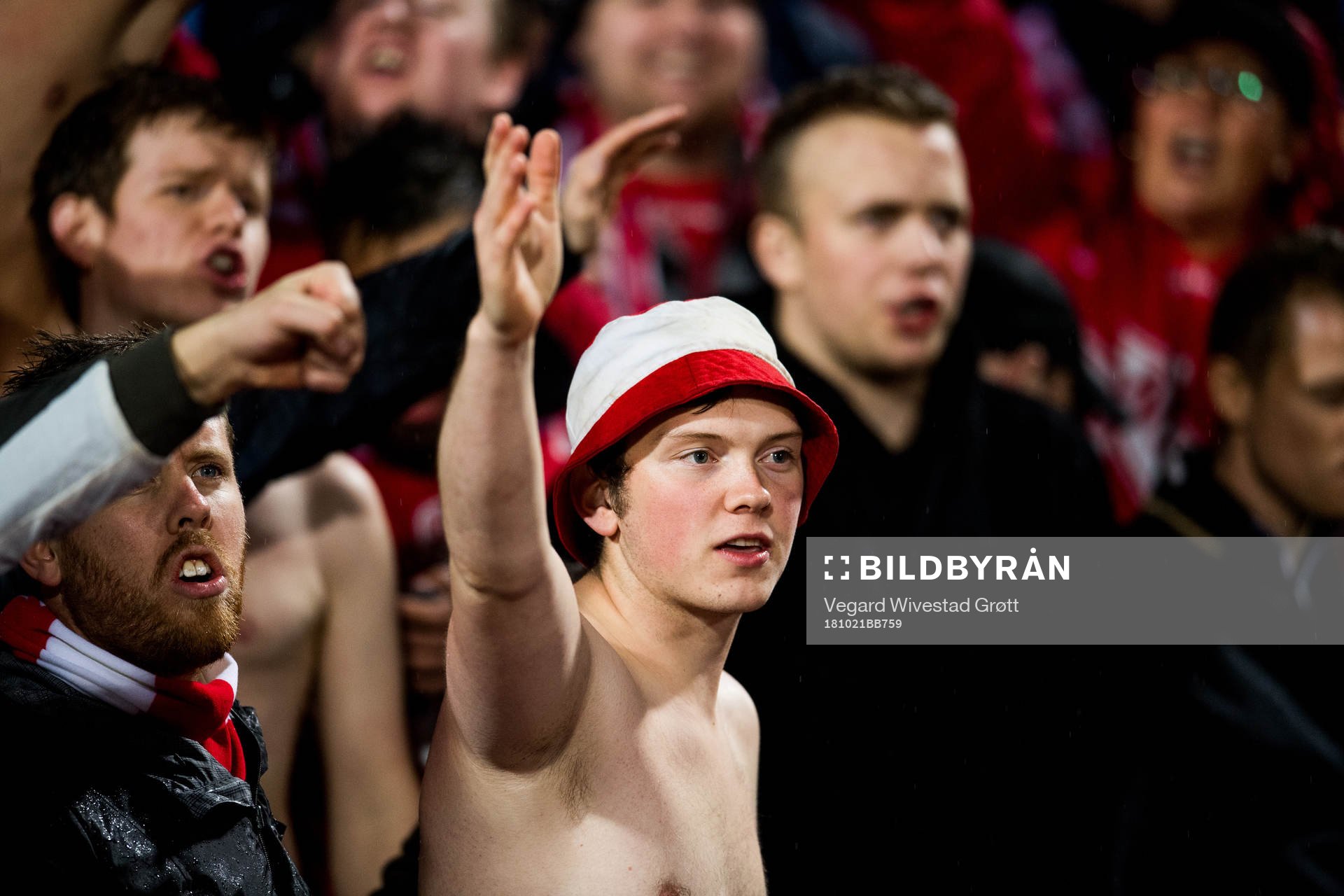 Supporters of Brann