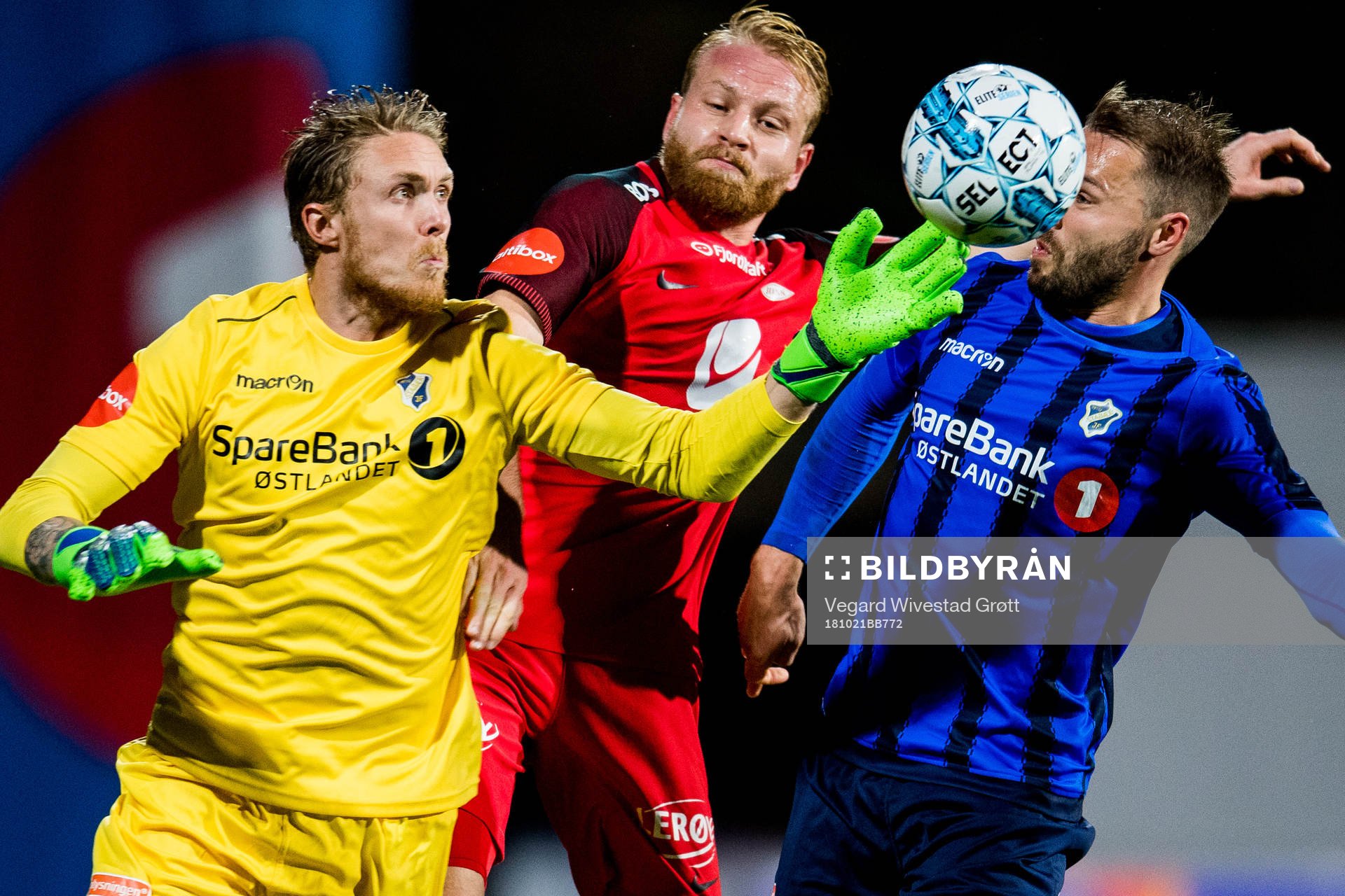 Goalkeeper Robert Marcus Sandberg of Stabæk, Henrik