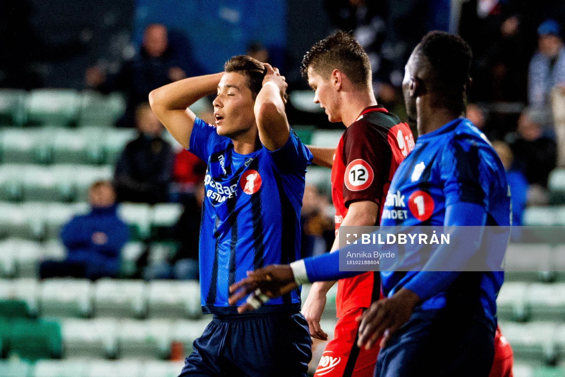 Daniel Granli of Stabæk looks dejected