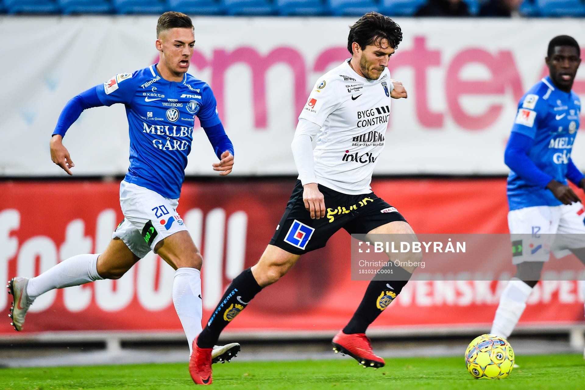 Sirius Ian Sirelius och Trelleborgs Kofi Sarkodie