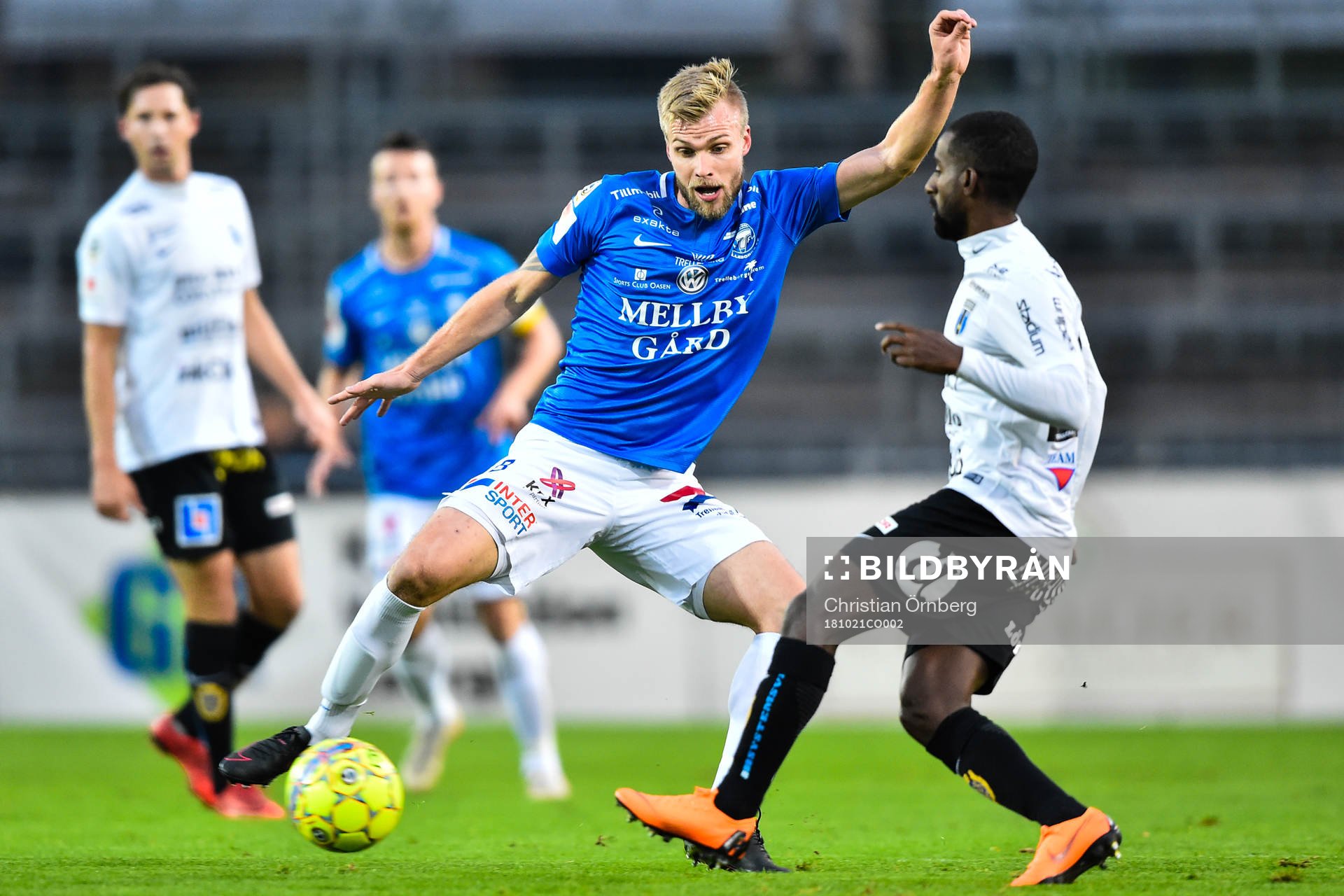 Trelleborgs Robin Nilsson och Sirius Mohammed Saeid