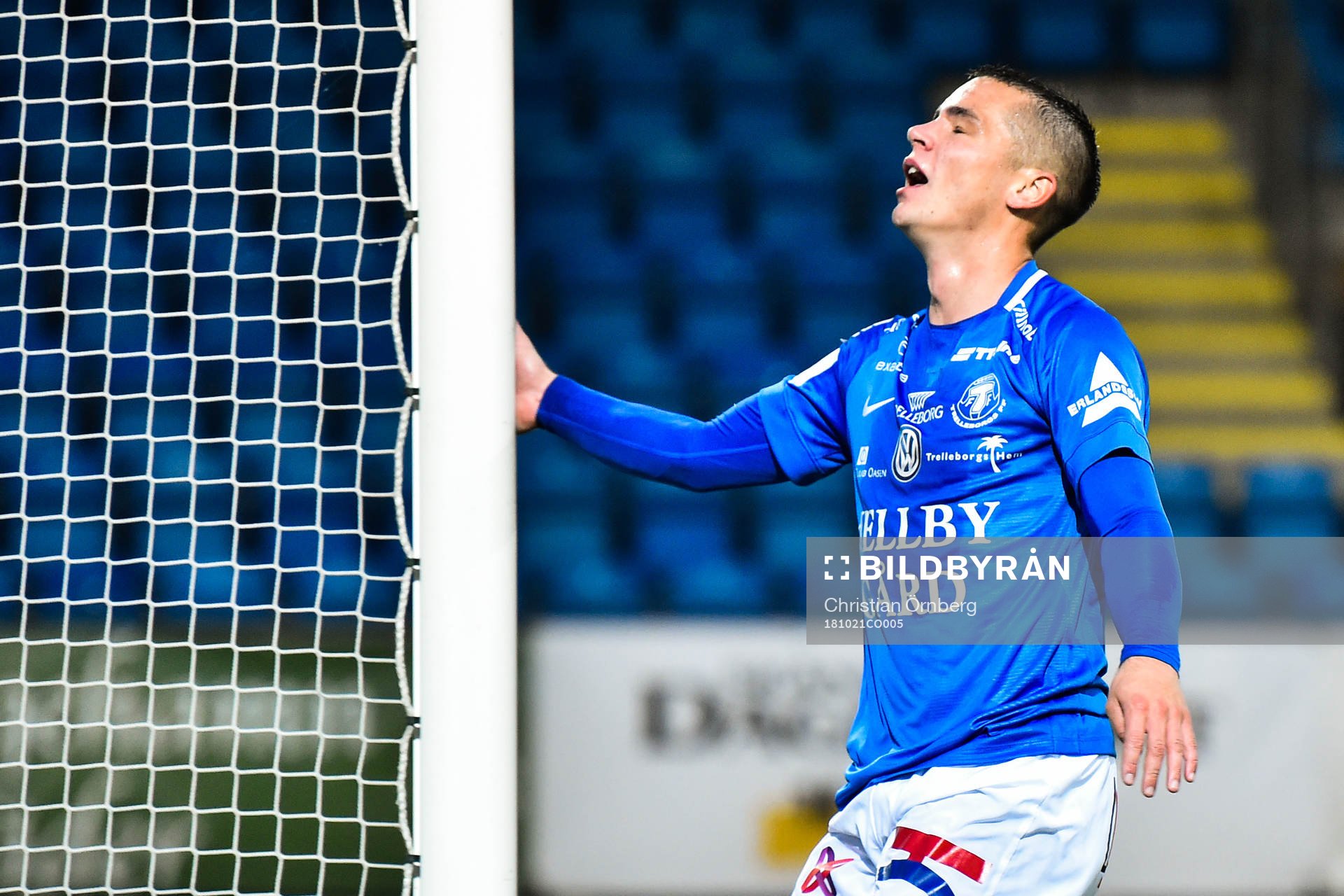 Trelleborgs Oscar Johansson deppar