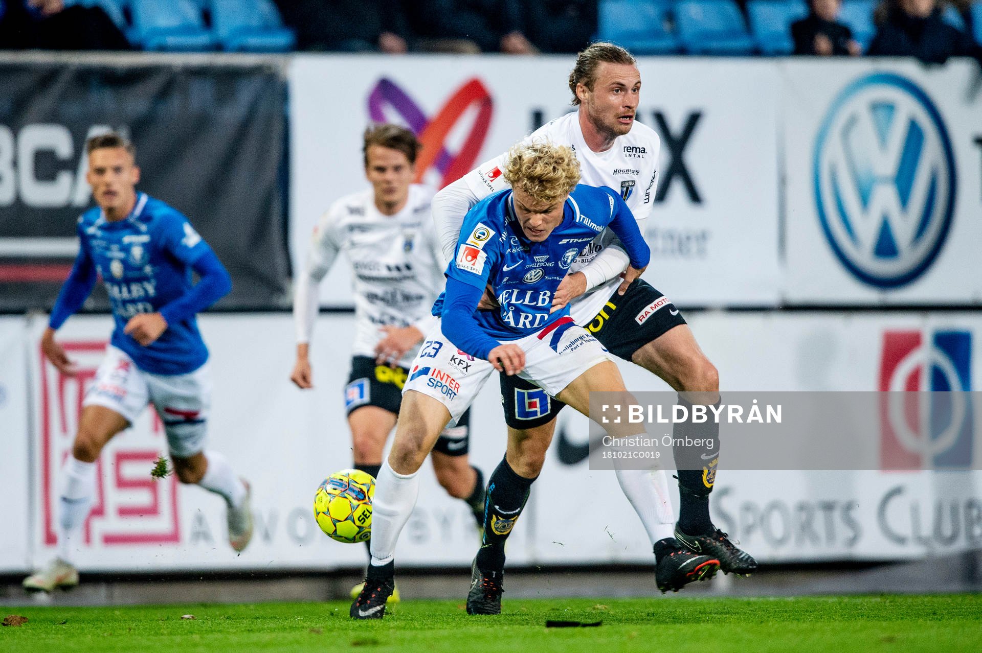 Trelleborgs Freddie Brorsson mot Sirius Daniel Jarl