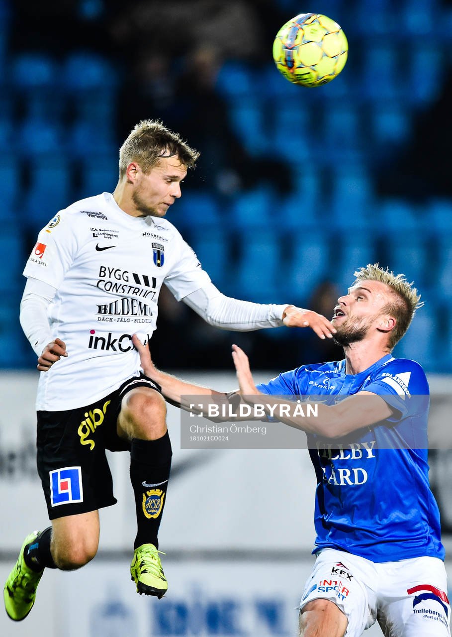 Sirius Sam Lundholm i nickduell med Trelleborgs Robin