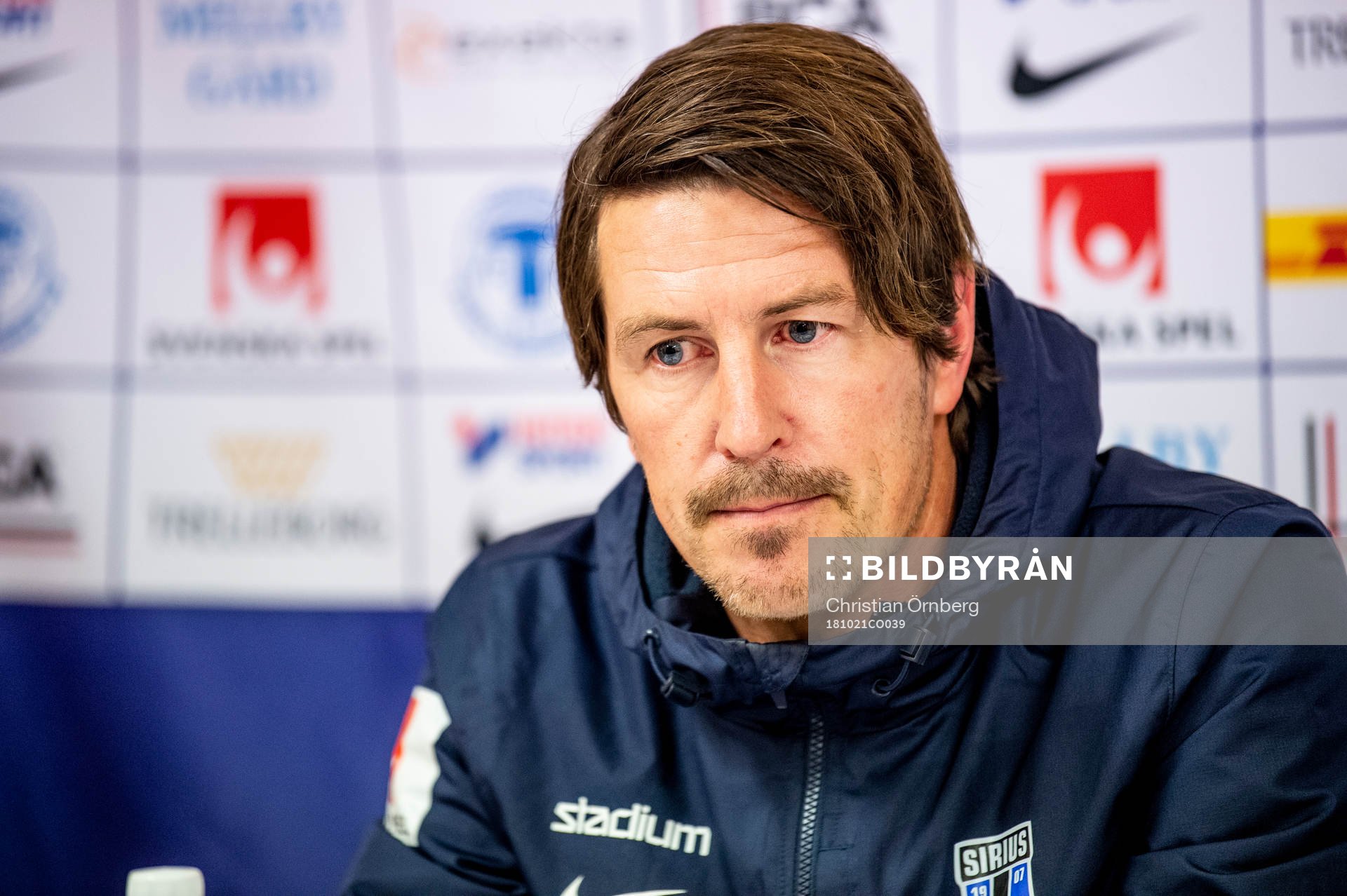 Sirius tränare Thomas Lagerlöf
