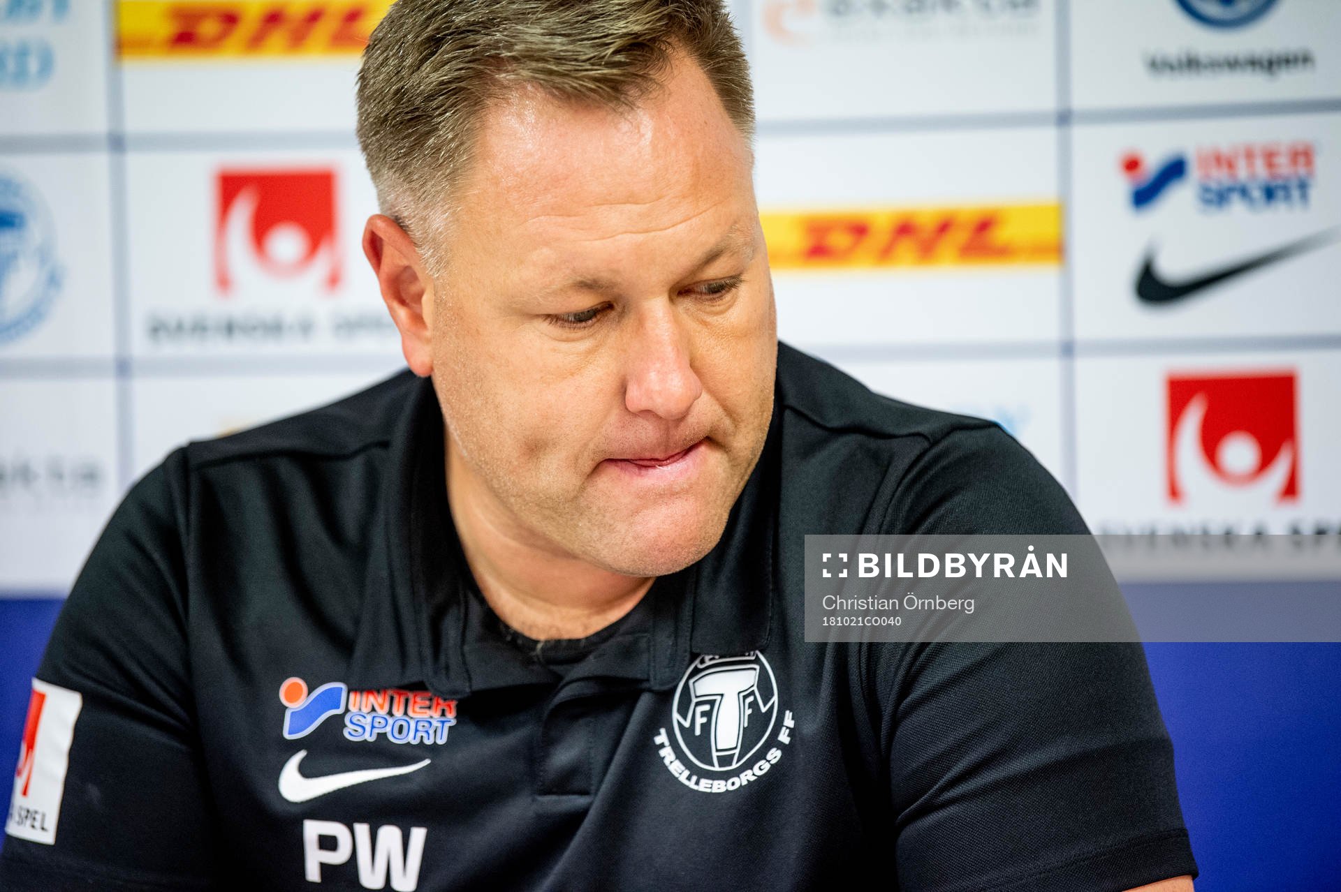 Trelleborgs tränare Patrick Winqvist