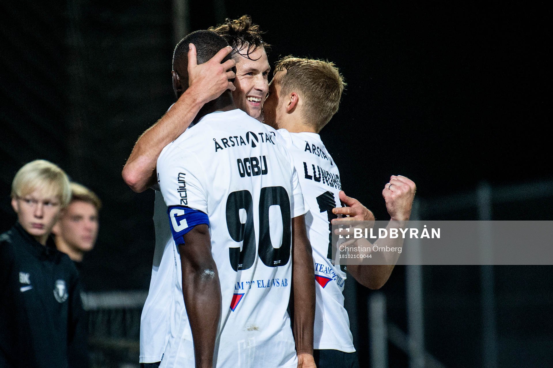 Sirius Philip Haglund jublar