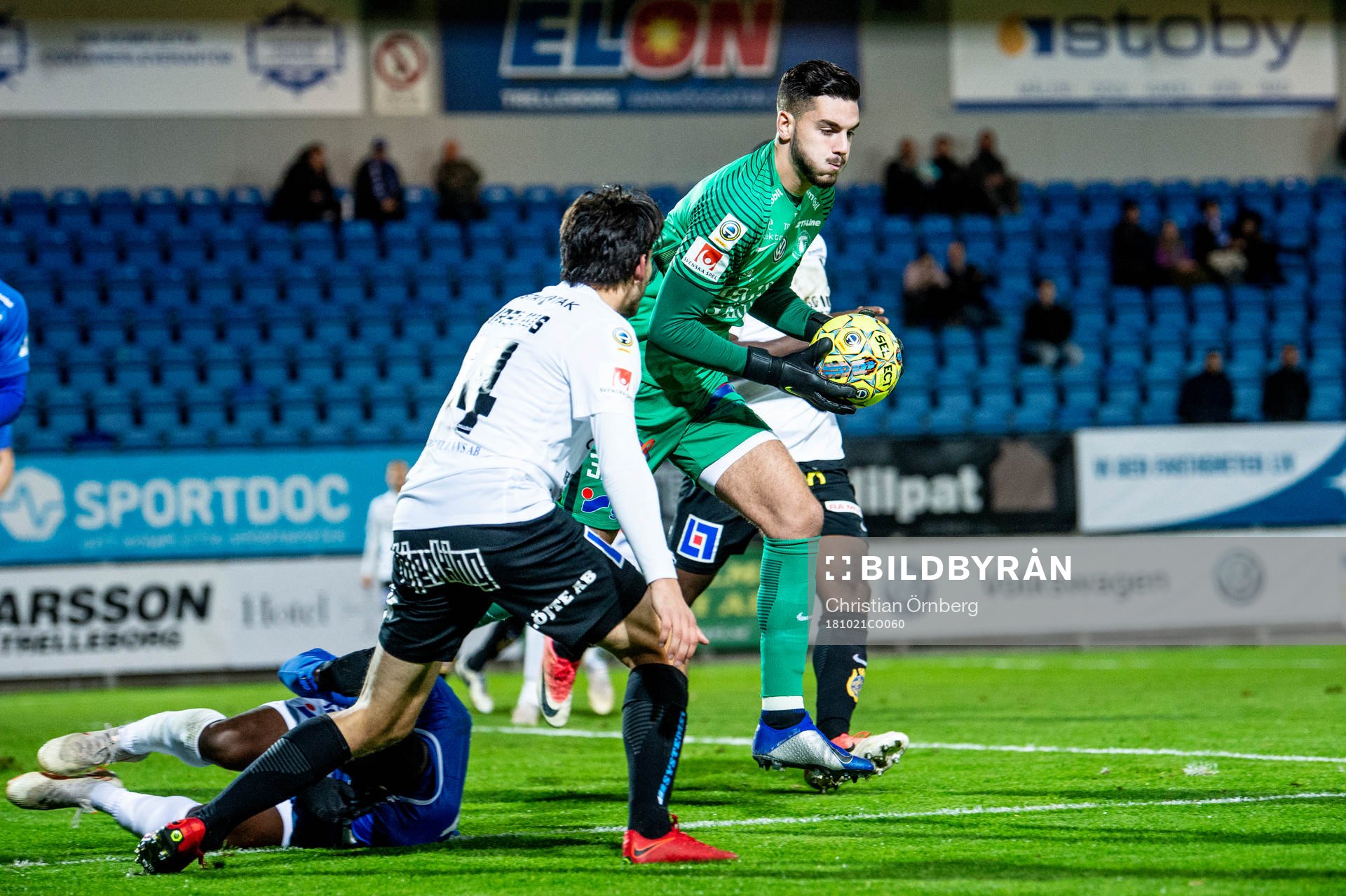 Trelleborgs målvakt Marko Johansson