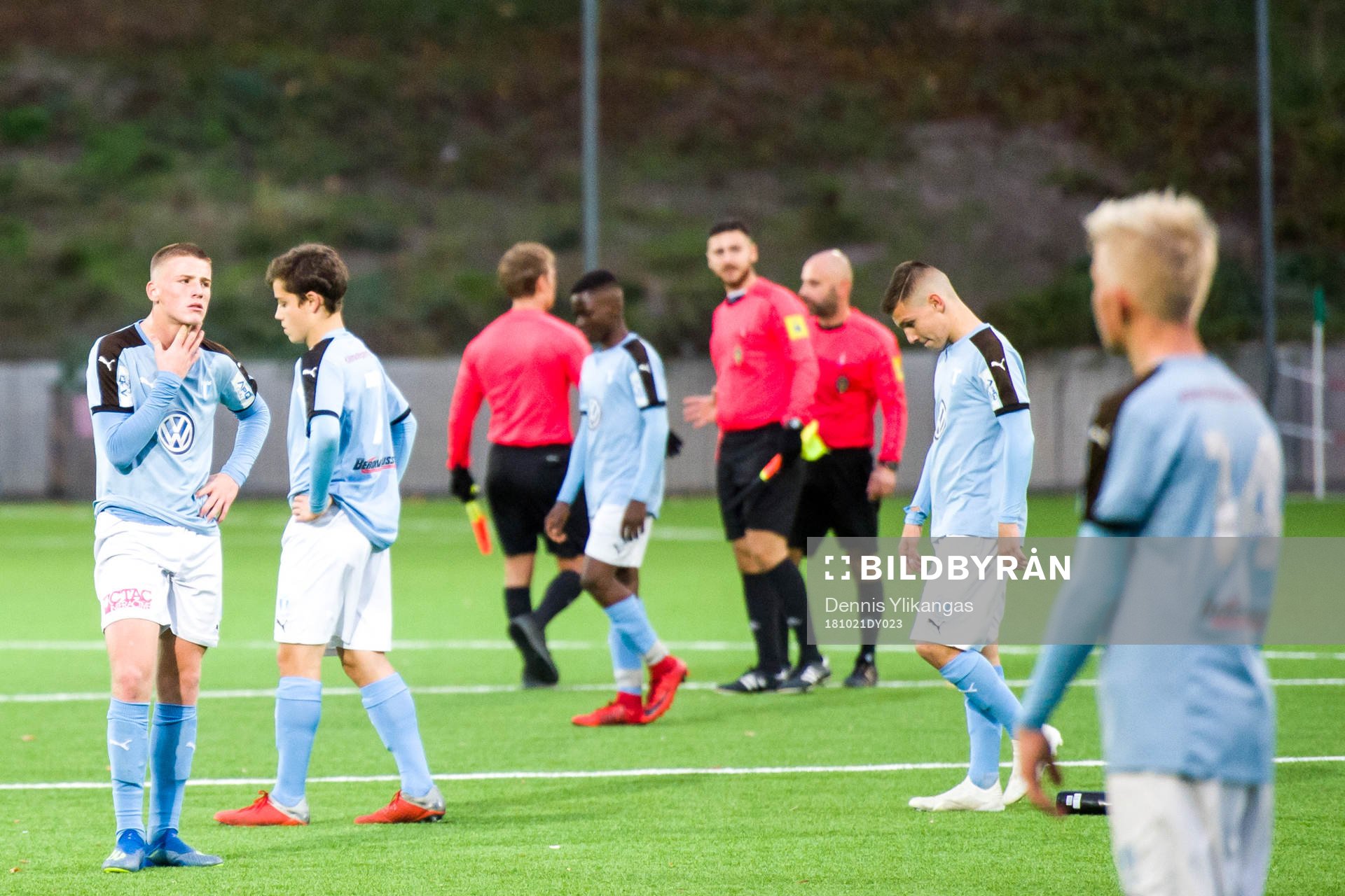 Malmös Markus Björkvist, Ajdin Avdic, Isak Bjerkebo,