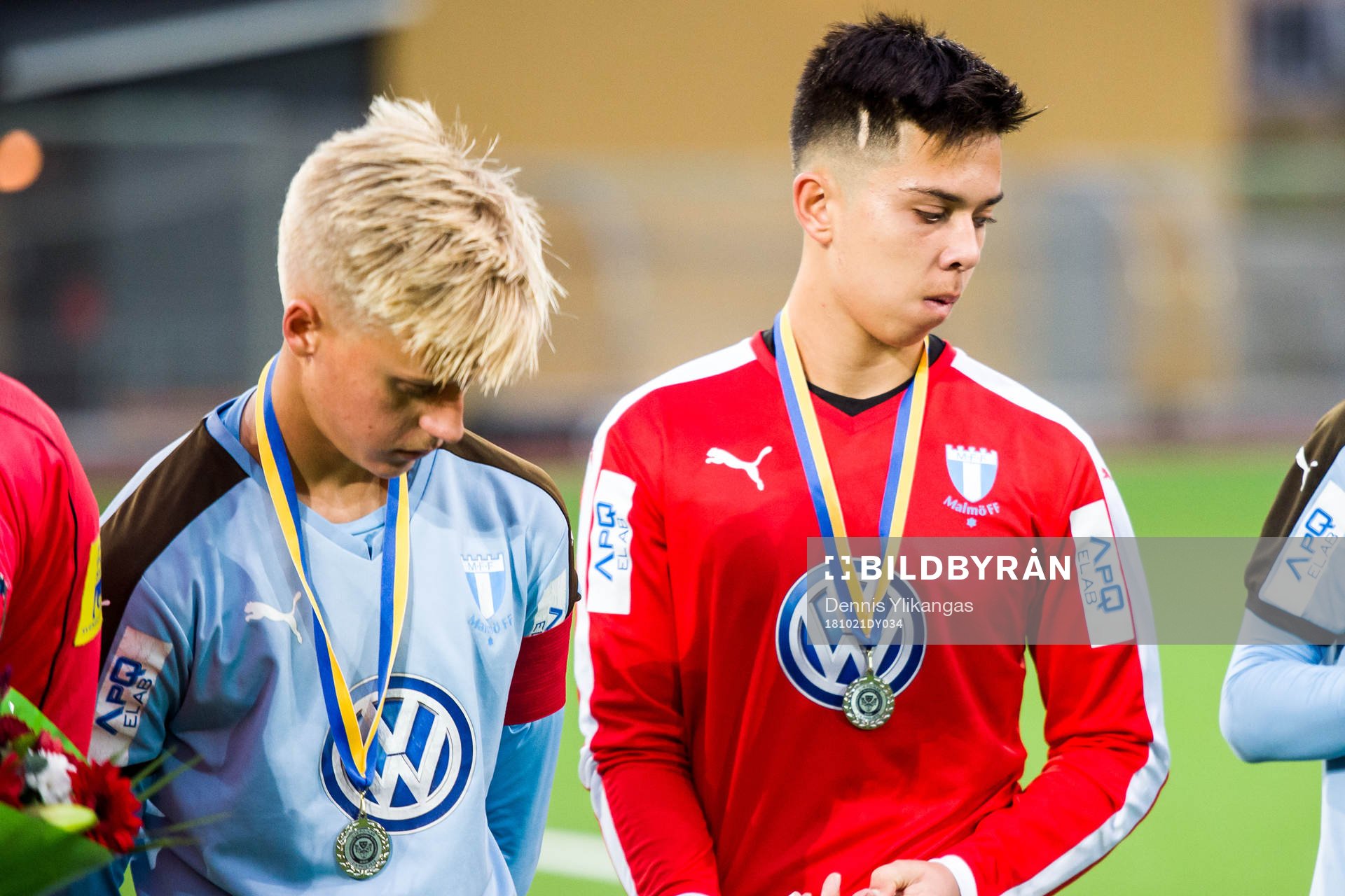 Malmös Melker Widell och Tobias Inmoonnoi Wahl deppar med