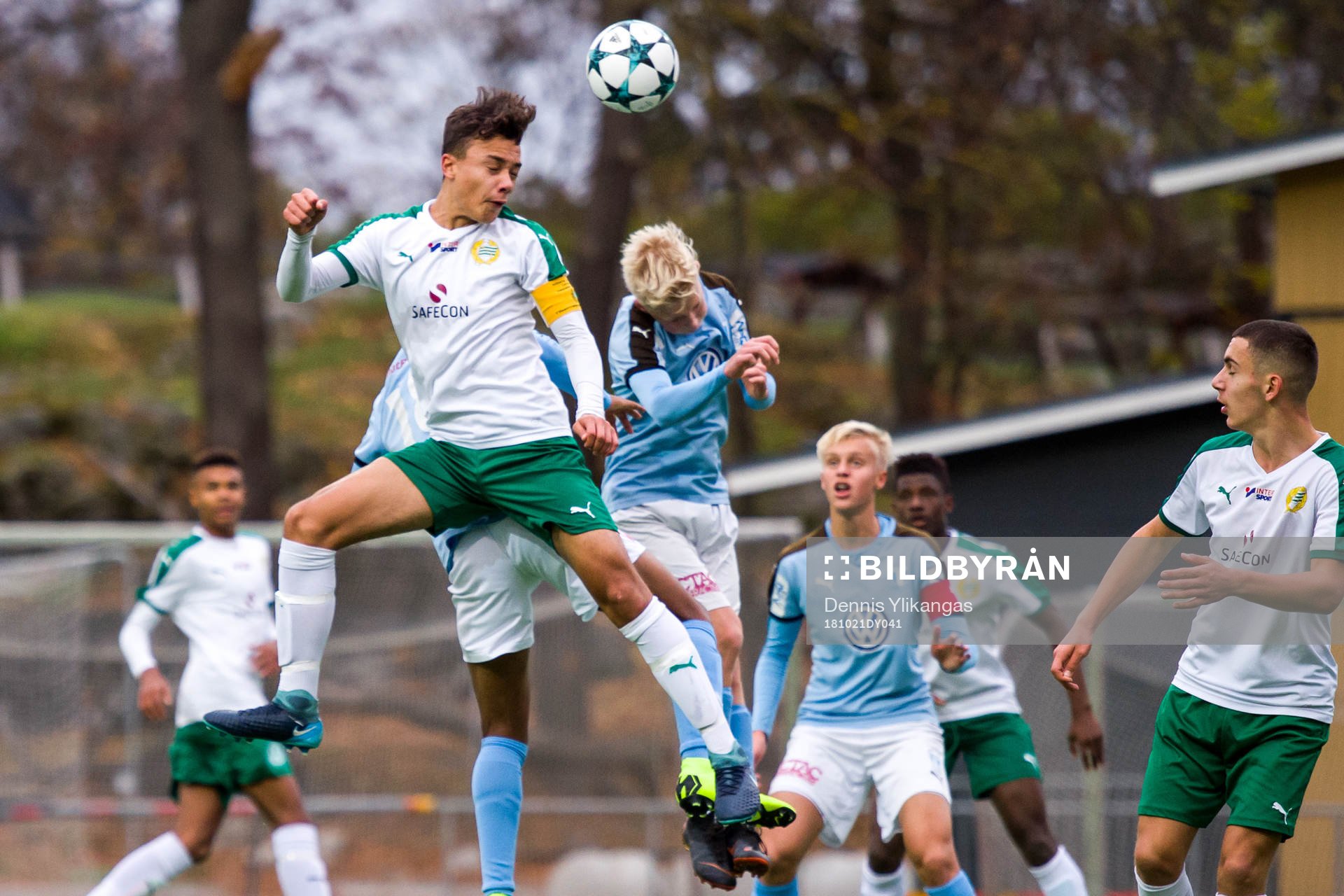Hammarbys Walter Vera Garcia och Malmös Melker Widell