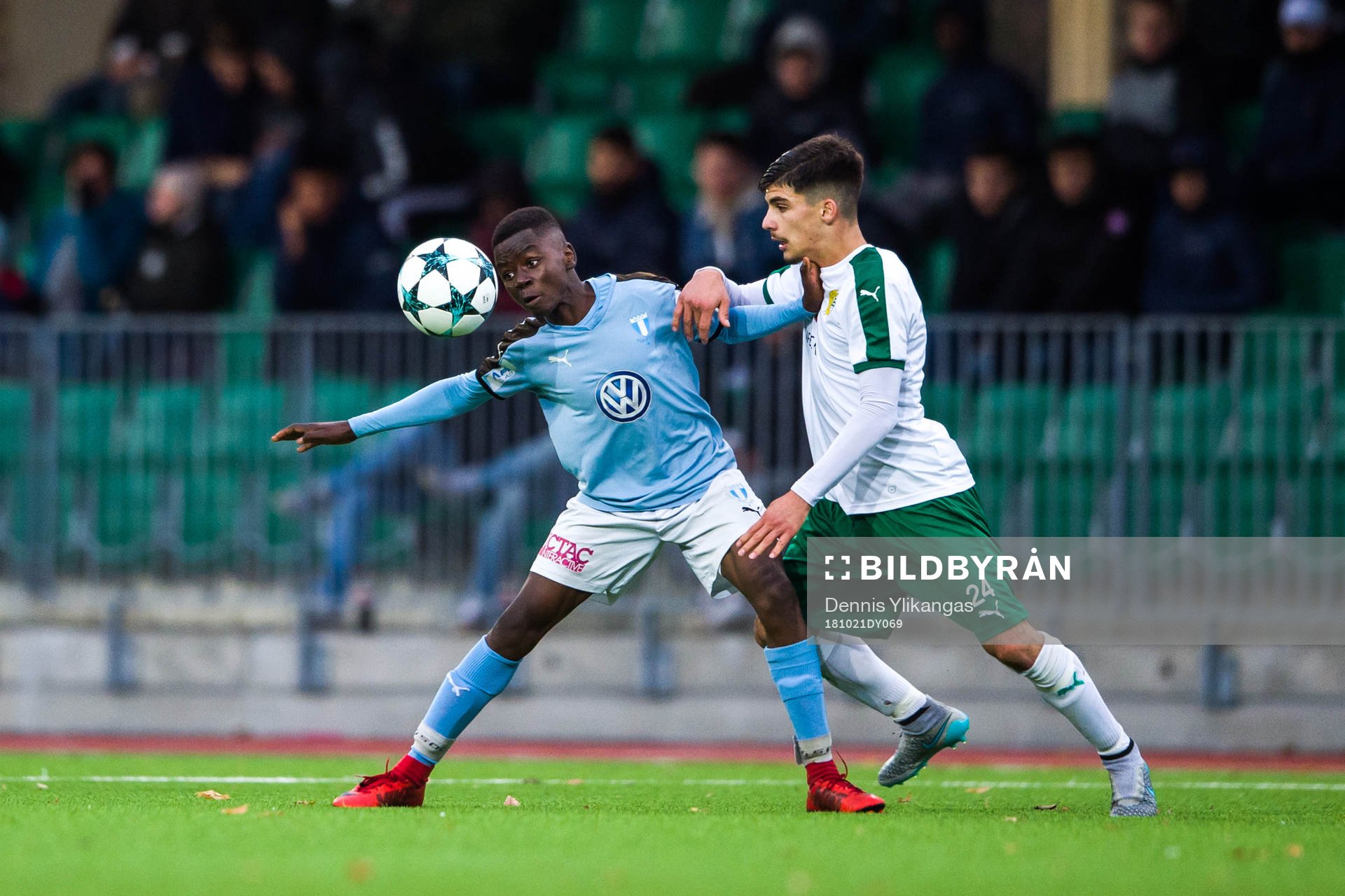 Malmös Martins Egbe och Hammarbys Ebon Shabanaj