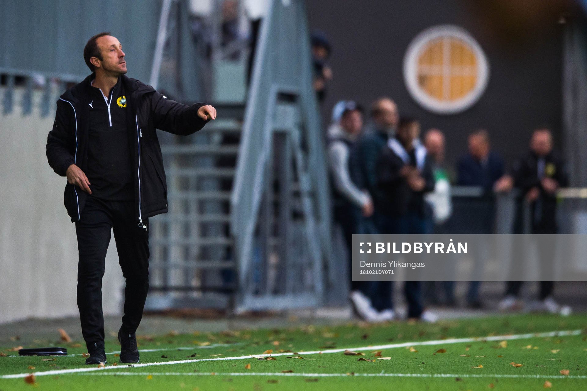 Hammarbys tränare René Bakhuis