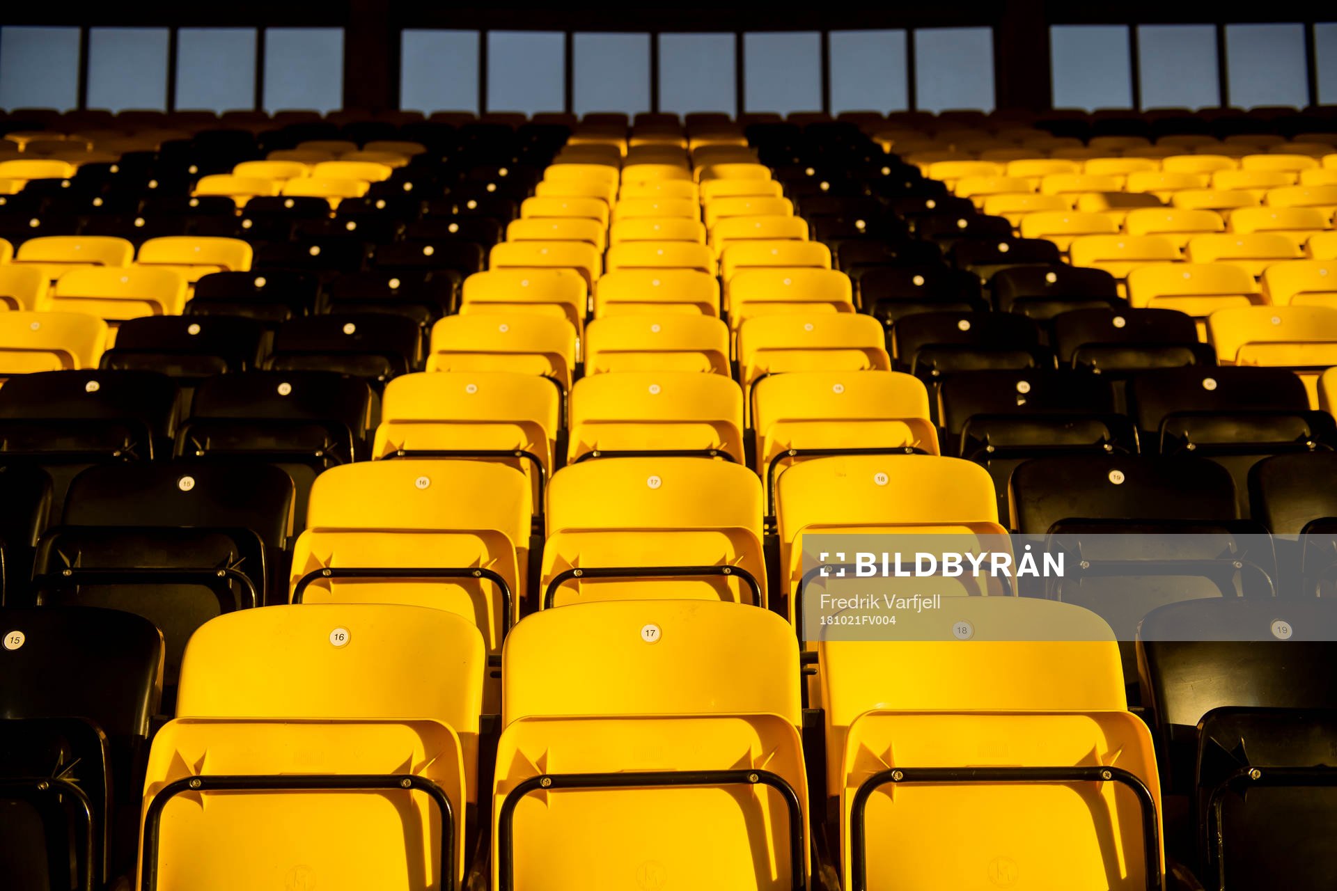 Seats at Åråsen stadion