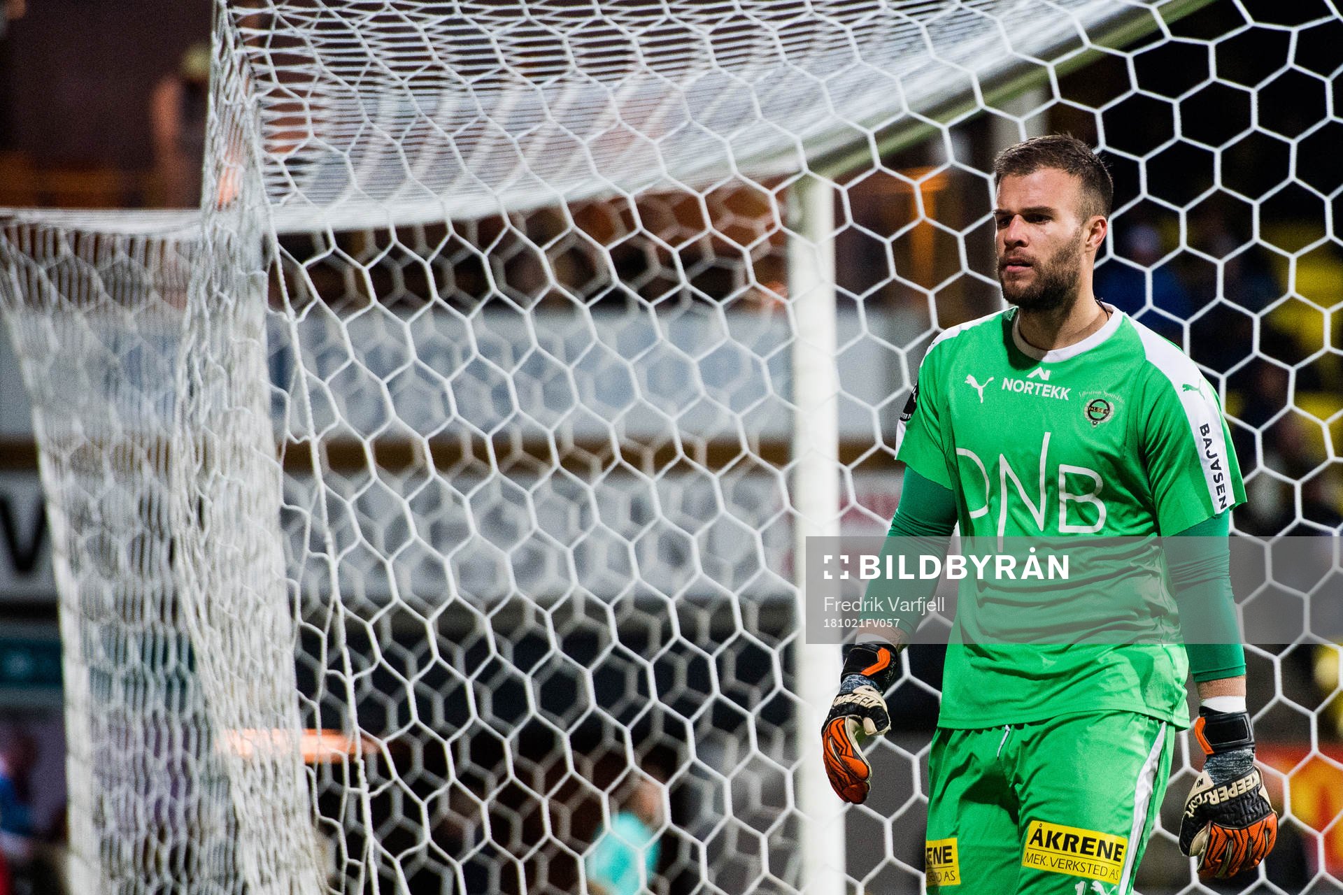 Goalkeeper Marko Maric of Lillestrøm