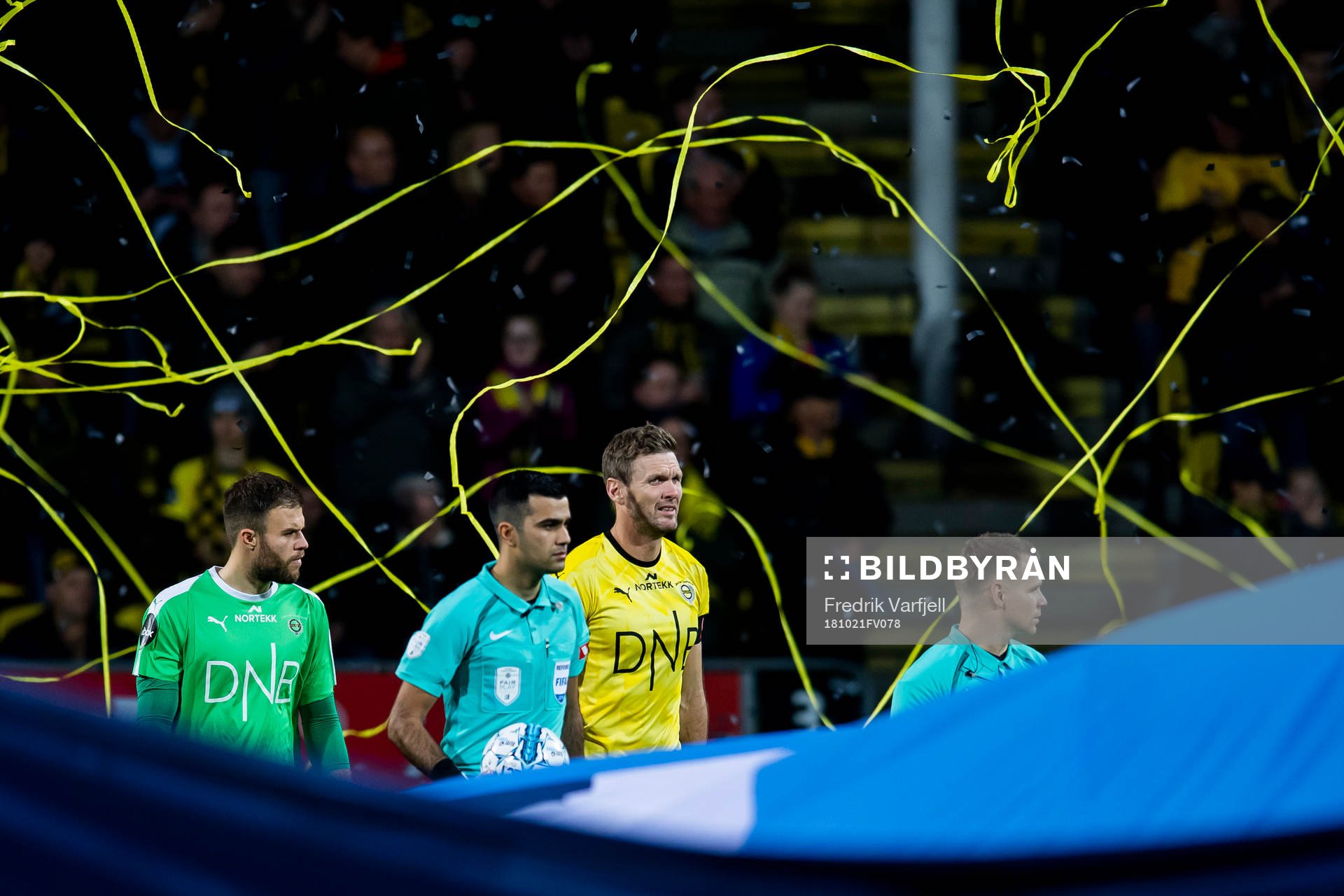 Goalkeeper Marko Maric and Frode Kippe of Lillestrøm