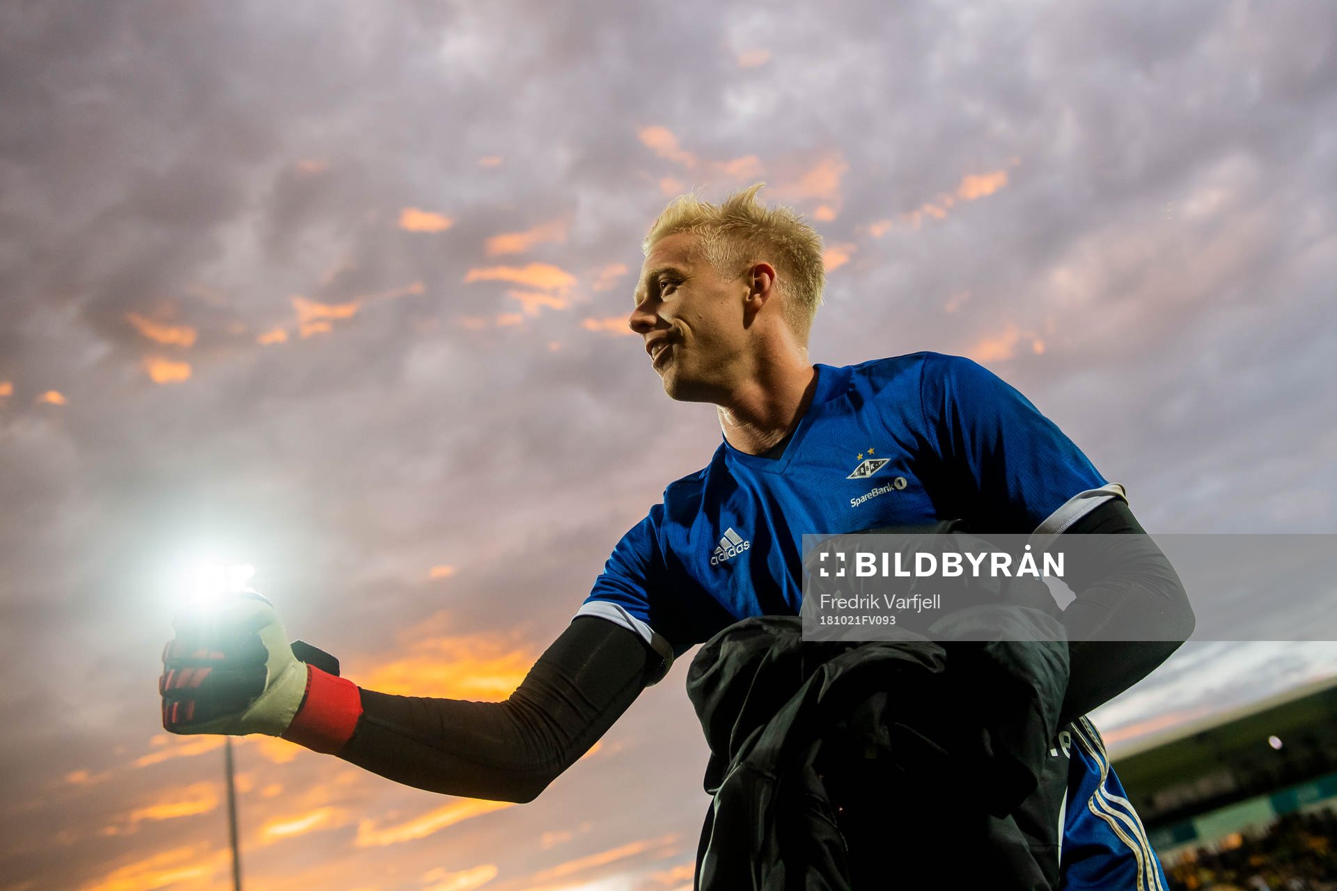 Goalkeeper Arild Østbø of Rosenborg
