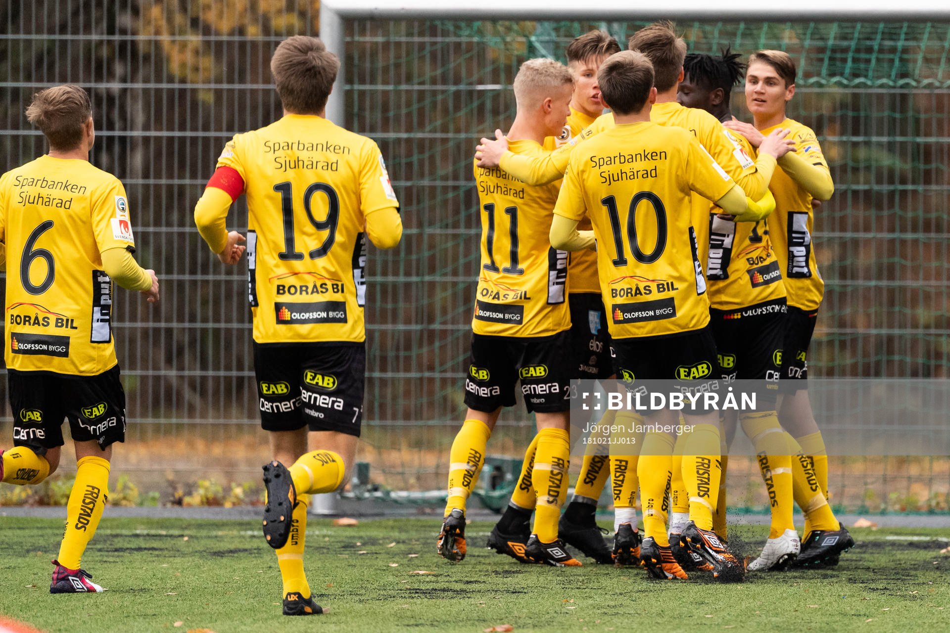 Elfsborgs spelare jublar