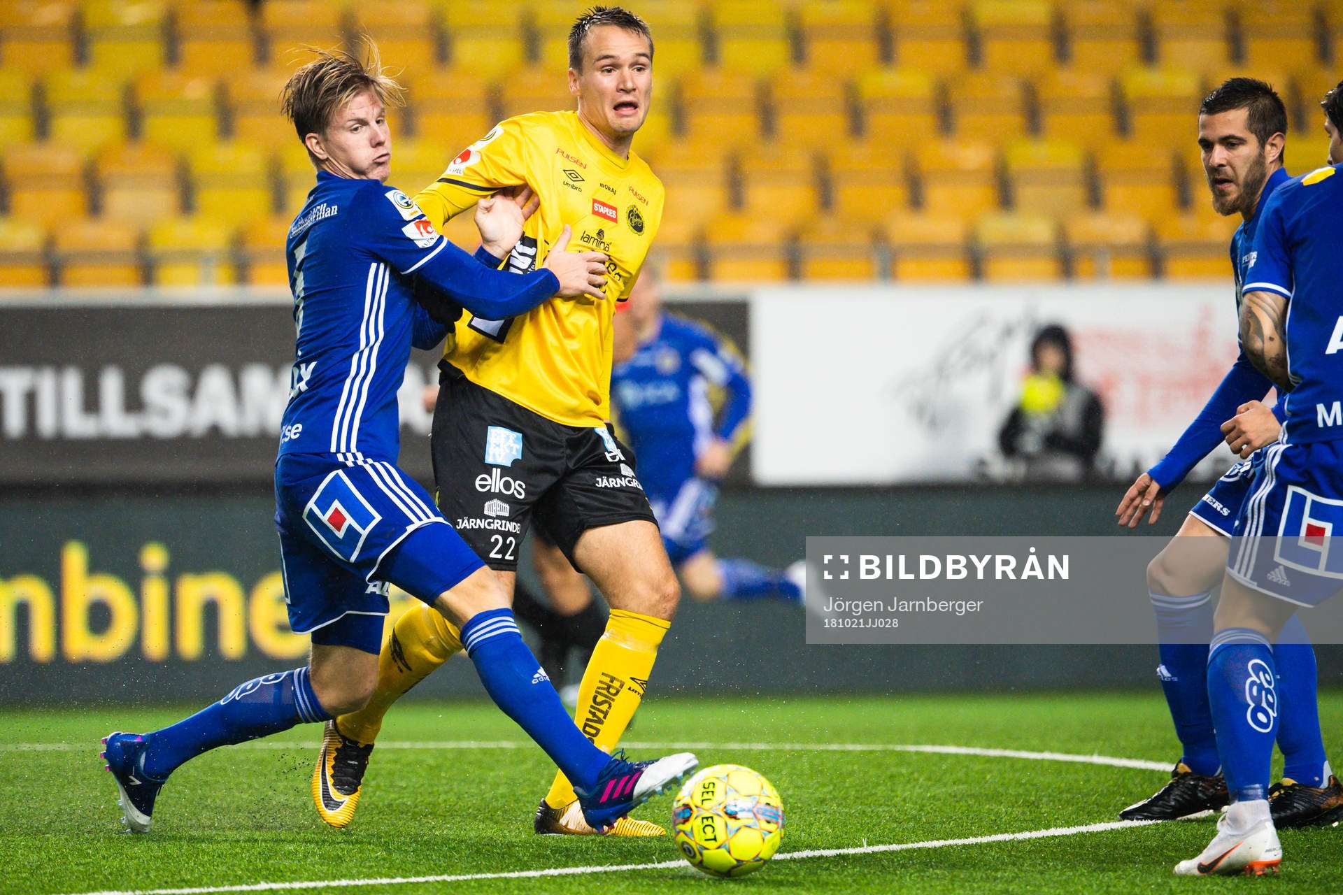 Elfsborgs Viktor Prodell och Sundsvalls Eric Björkander