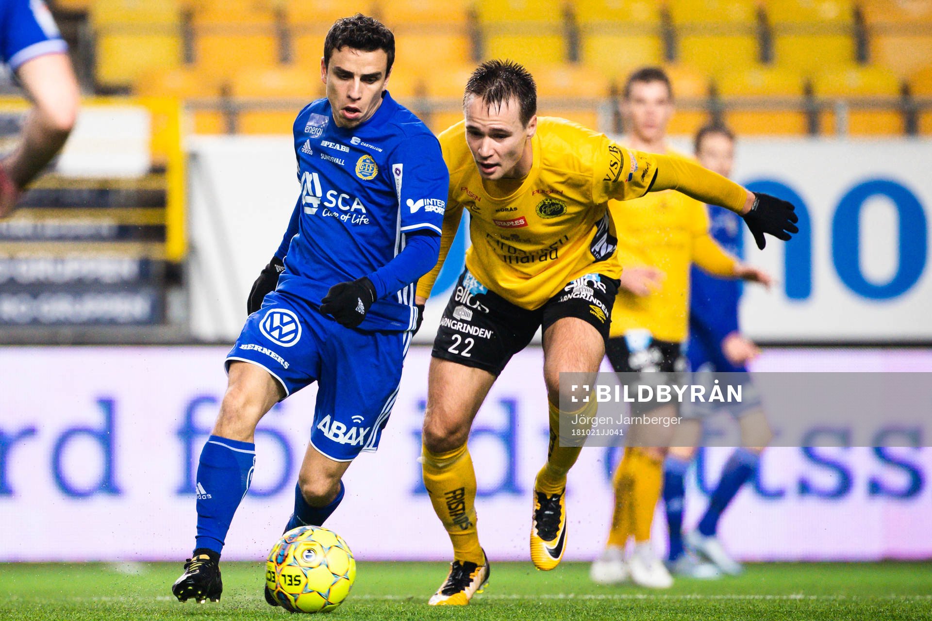 Sundsvalls David Haro Iniesta och Elfsborgs Viktor Prodell