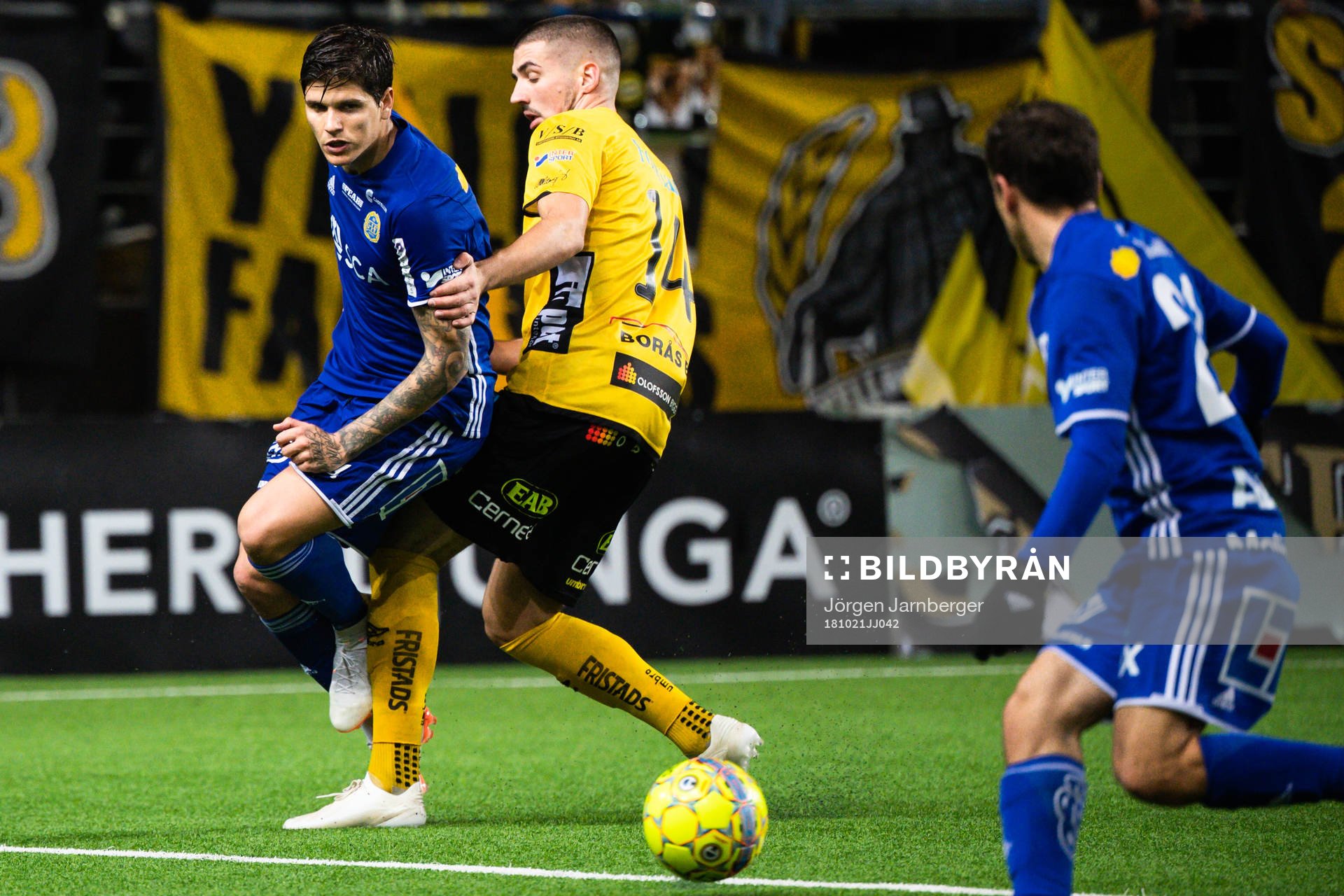 Sundsvalls David Batanero och Elfsborgs Ibrahim Dresevic