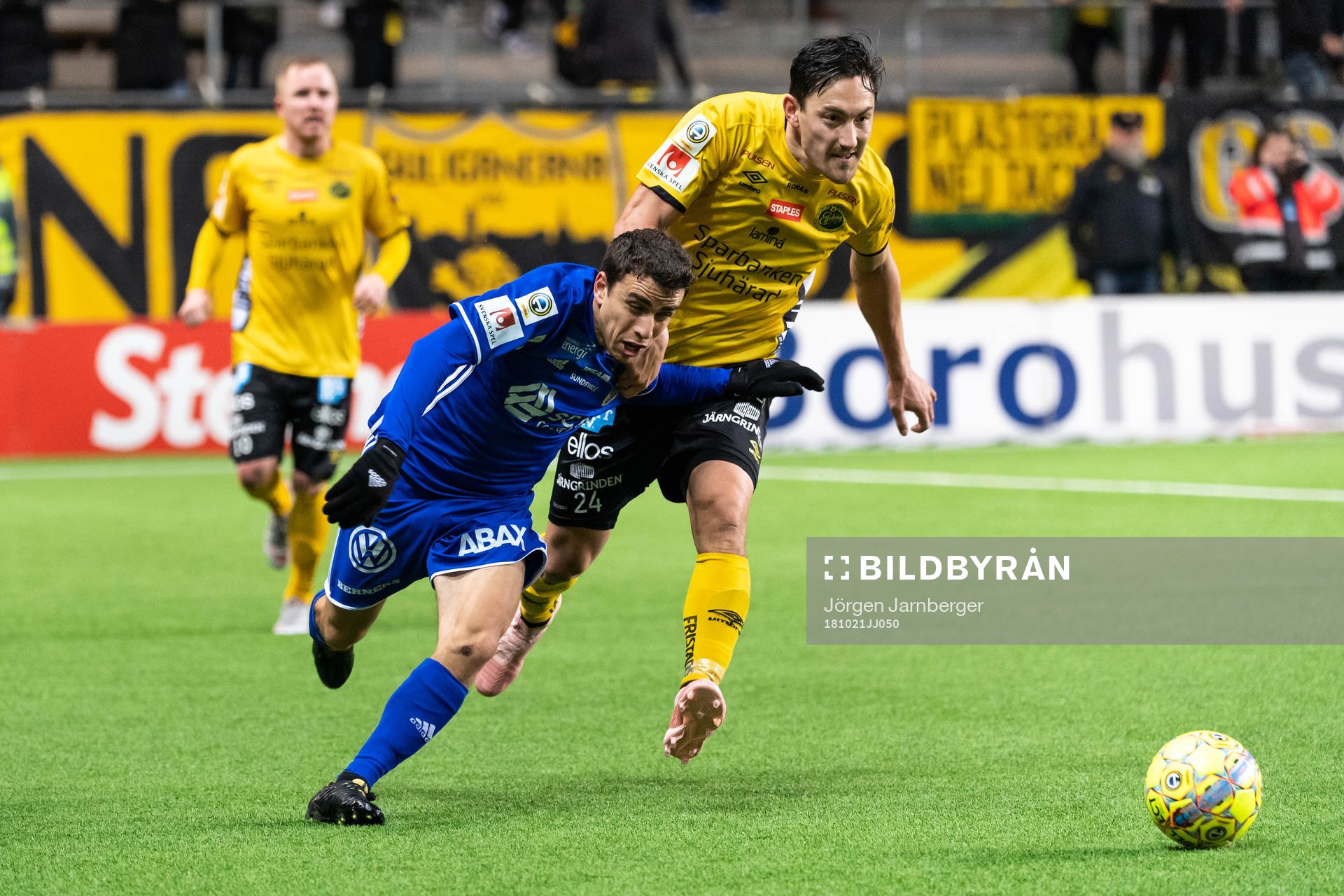 Sundsvalls David Haro Iniesta och Elfsborgs Stefan Ishizaki