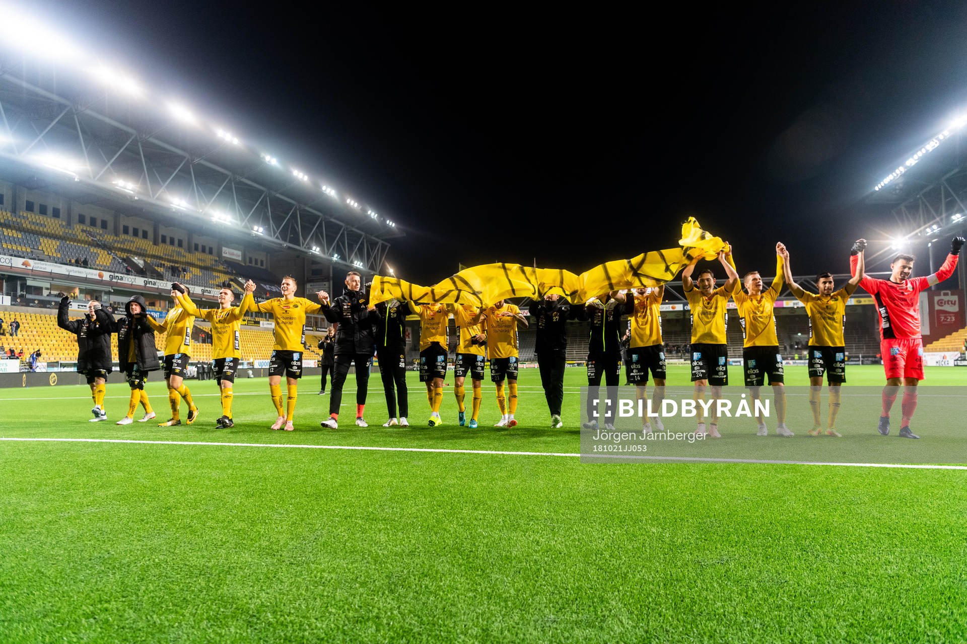 Elfsborgs spelare tackar publiken