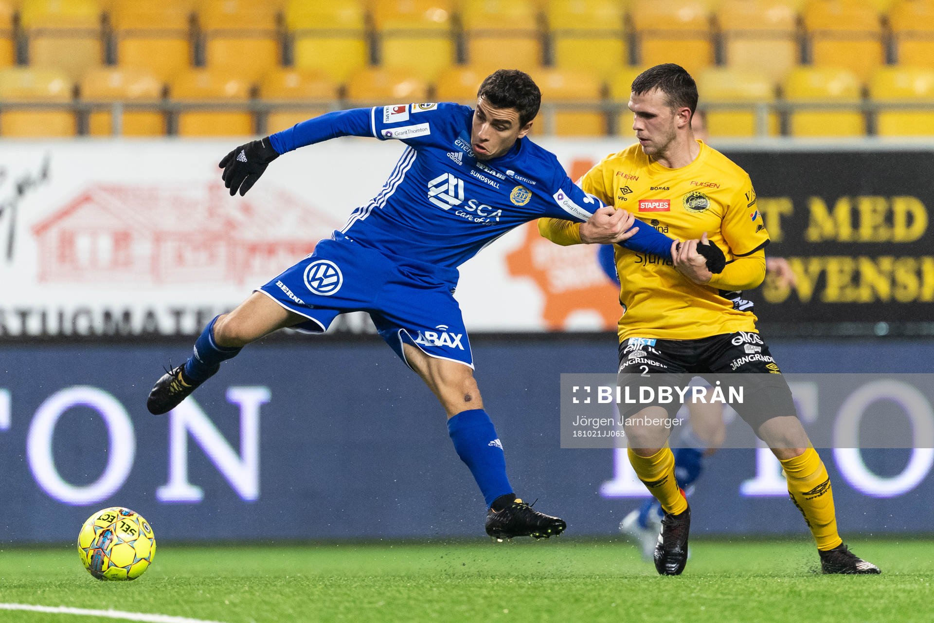 Sundsvalls David Haro Iniesta och Elfsborgs Jesper Manns