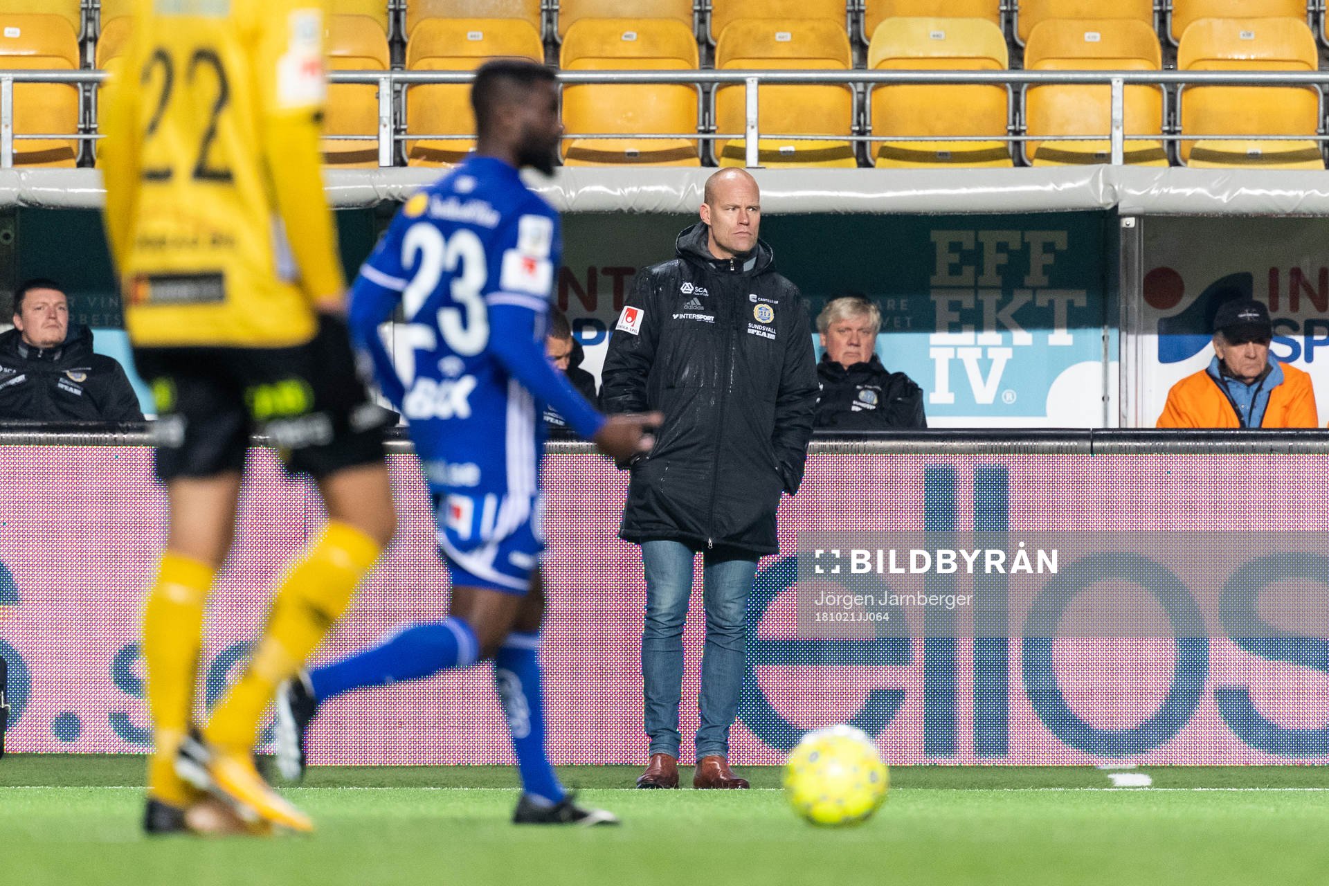 Sundsvalls tränare Joel Cedergren