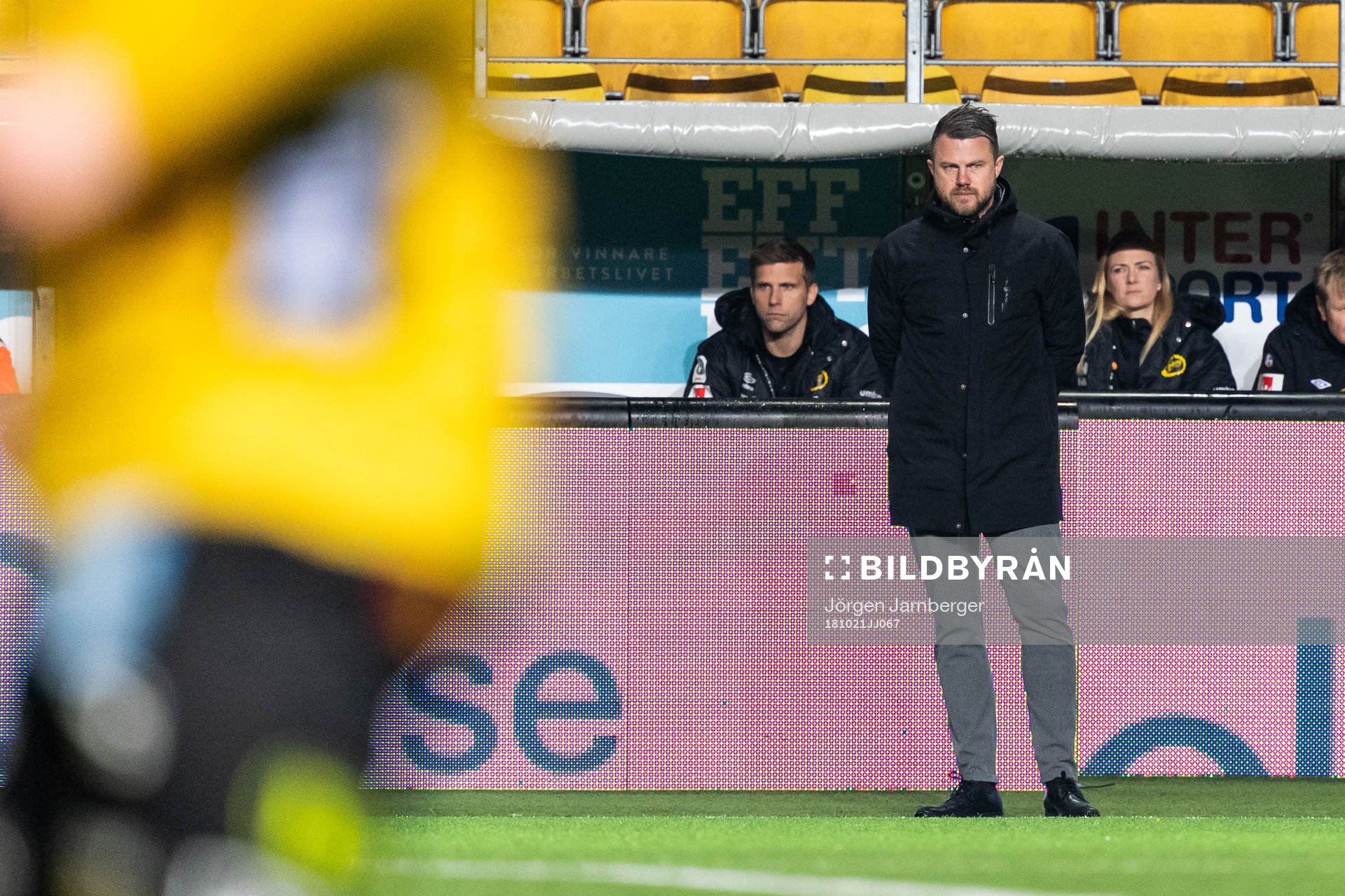 Elfsborgs manager Jimmy Thelin