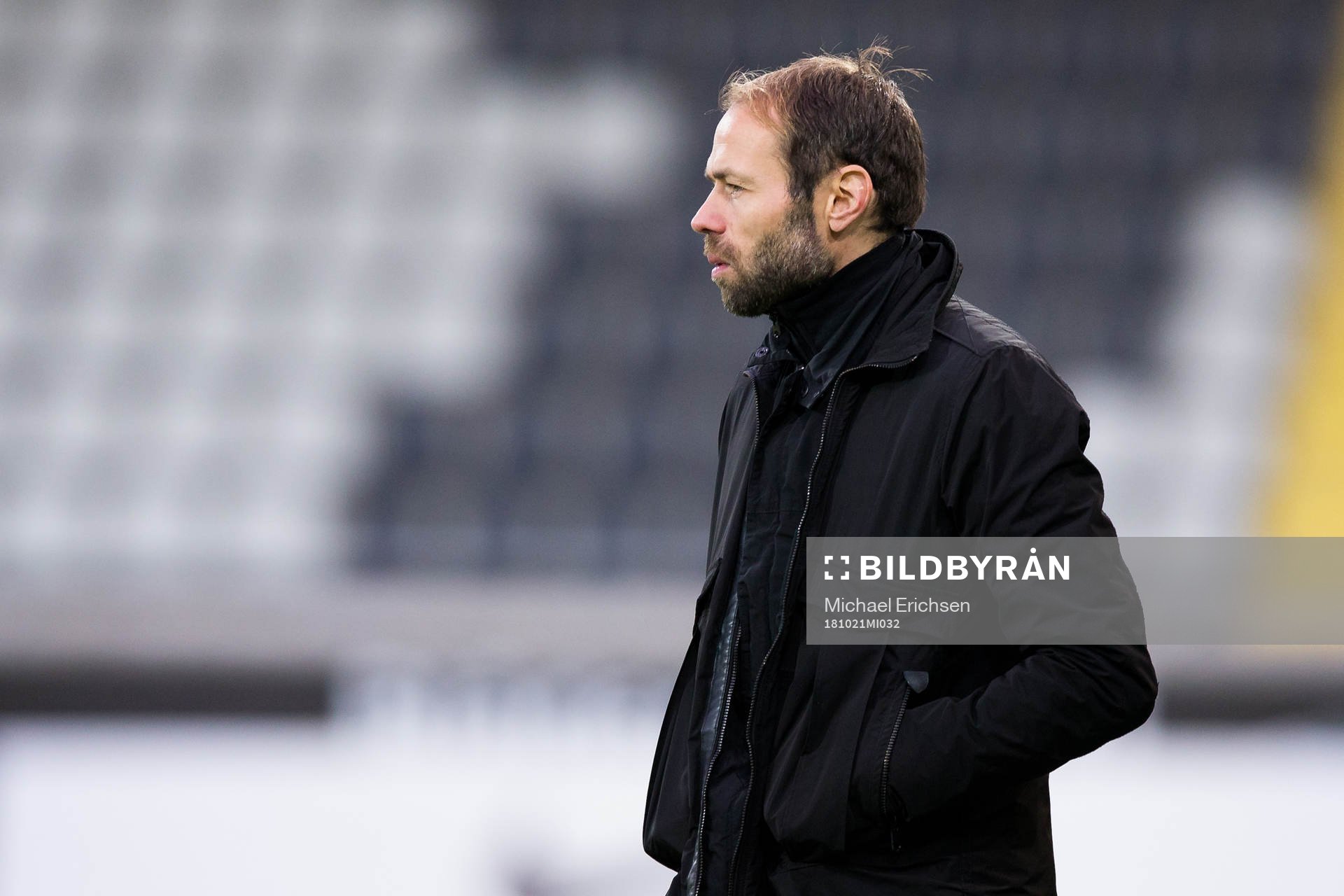 Häckens tränare Andreas Alm