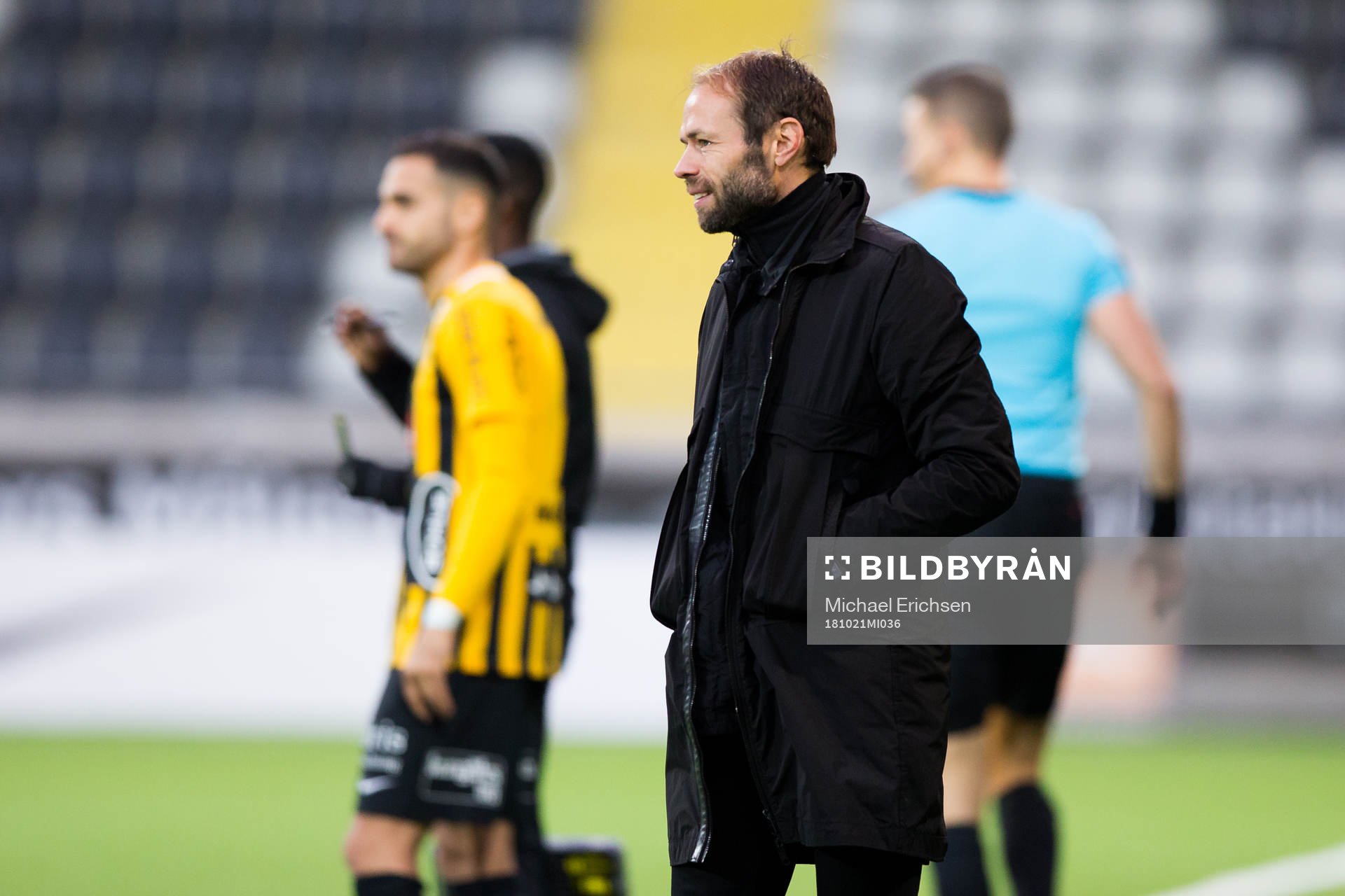 Häckens tränare Andreas Alm