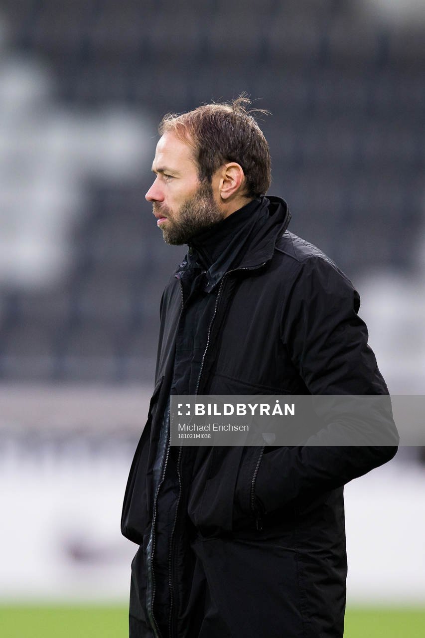 Häckens tränare Andreas Alm