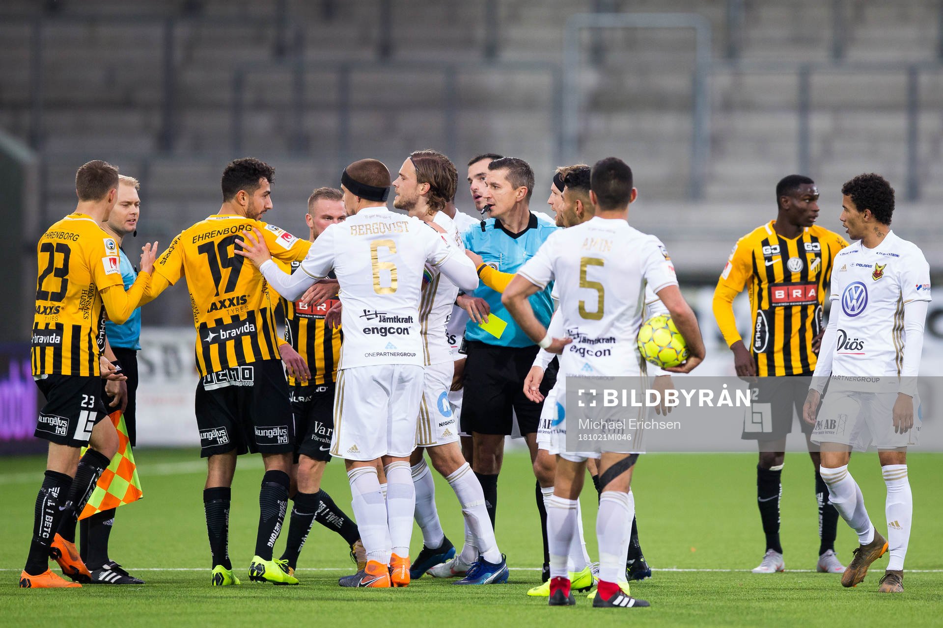 Stökigt runt domare Bojan Pandzic