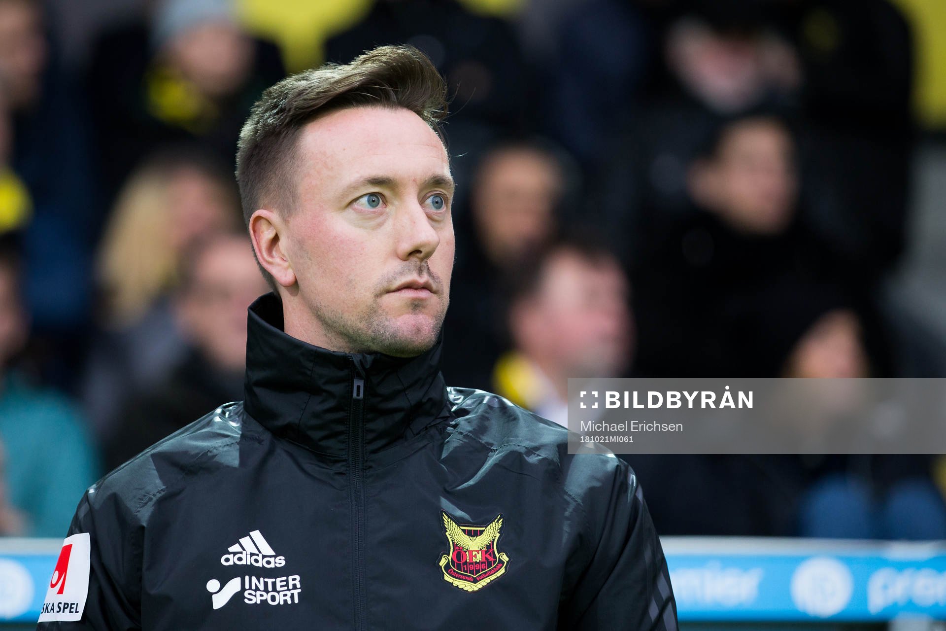 Östersunds tränare Ian Burchnall