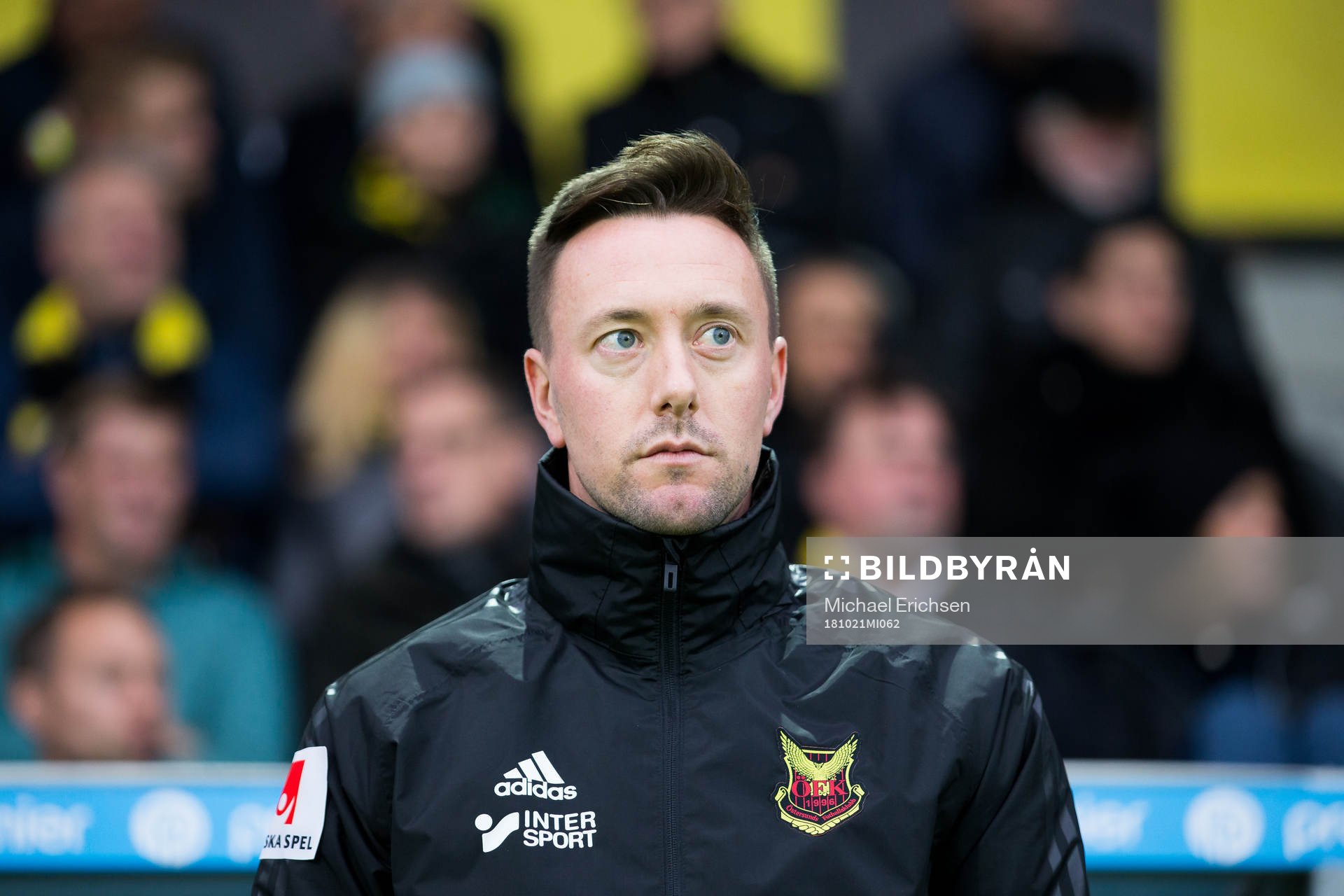 Östersunds tränare Ian Burchnall