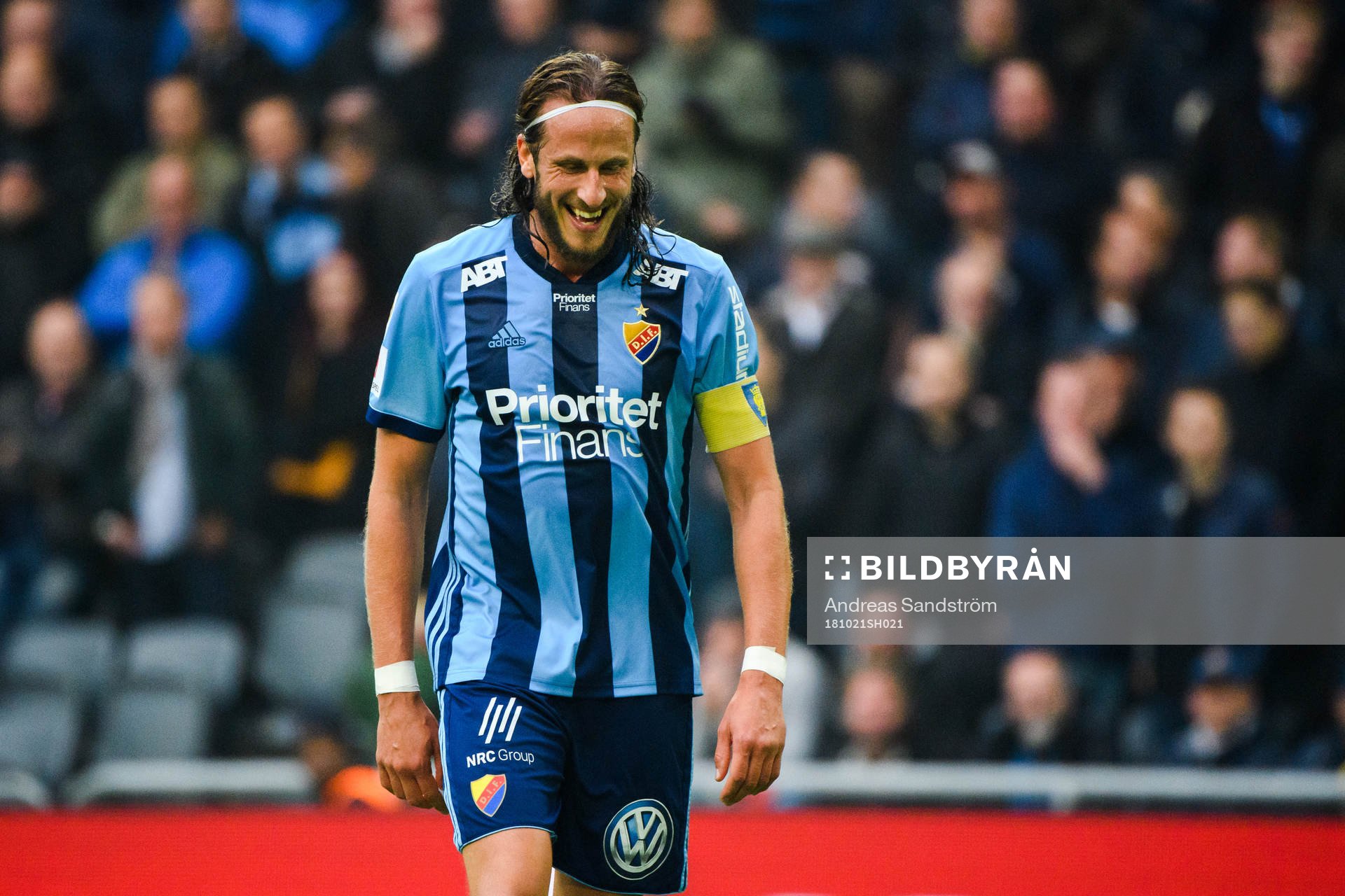 Djurgårdens Jonas Olsson jublar