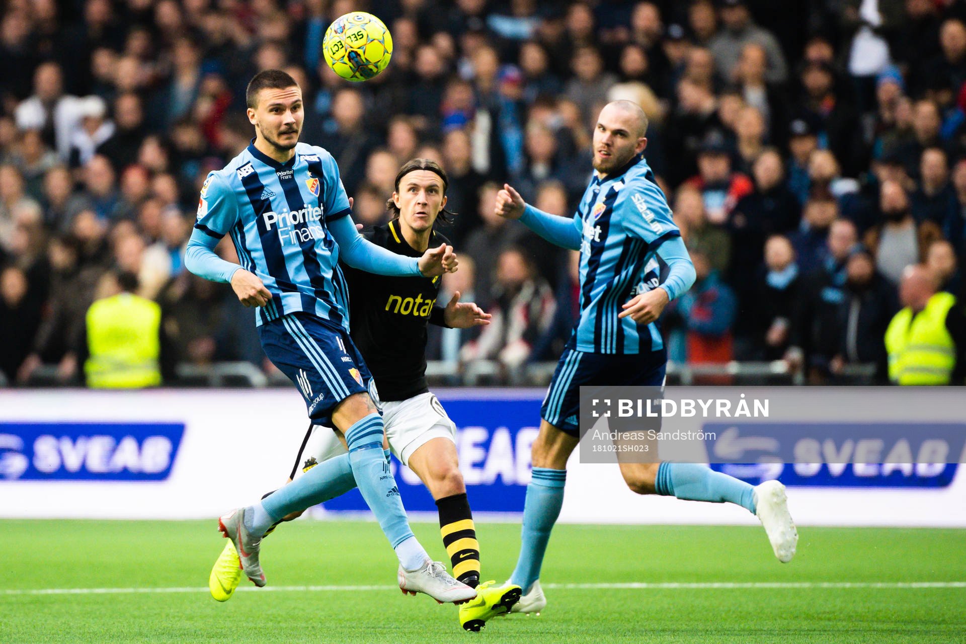 Djurgårdens Erik Johansson och Marcus Danielson