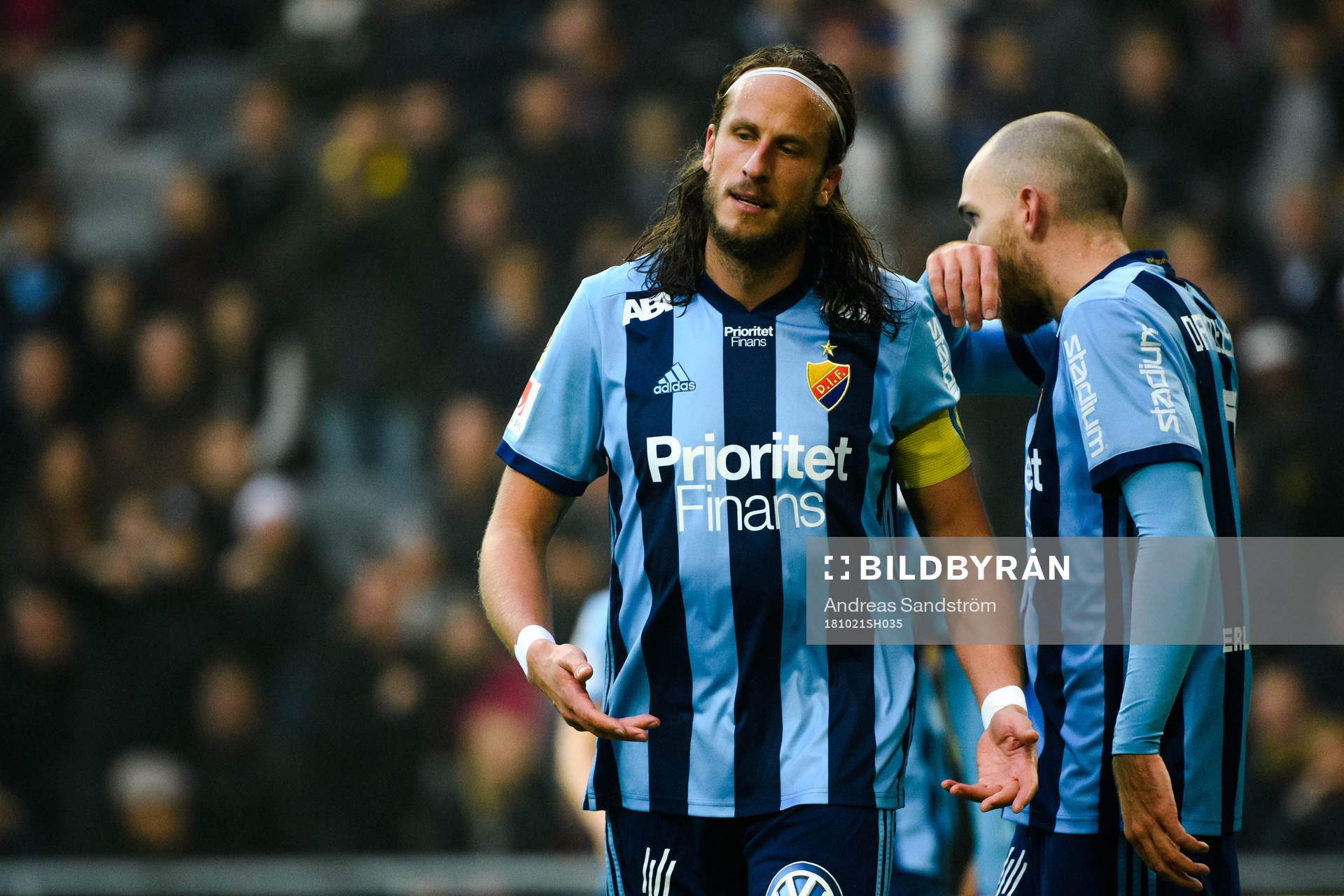 Djurgårdens Jonas Olsson deppar