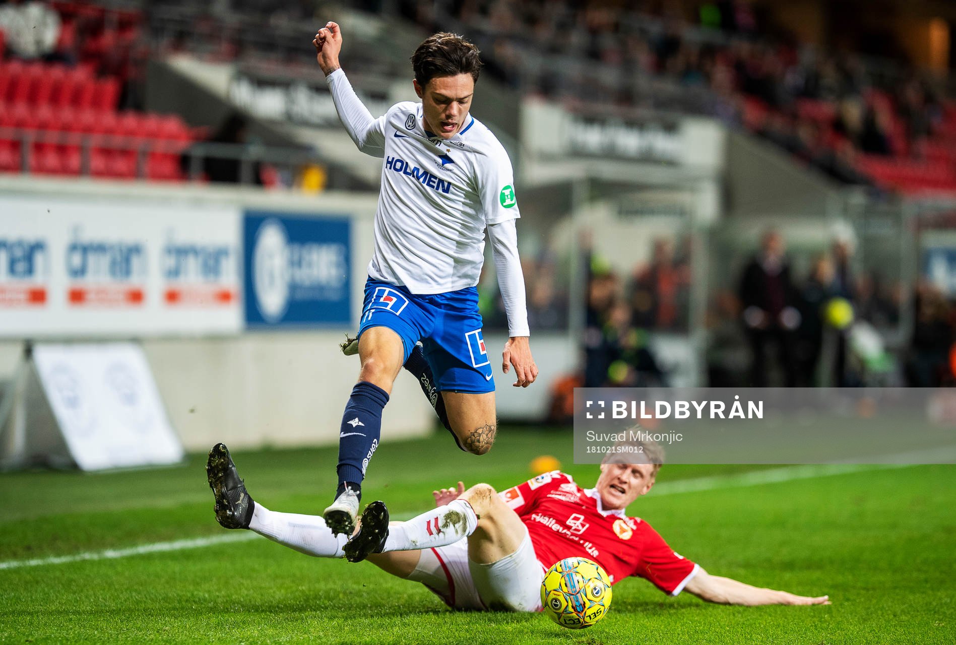 Kalmars Rasmus Elm och Norrköpings David Moberg Karlsson