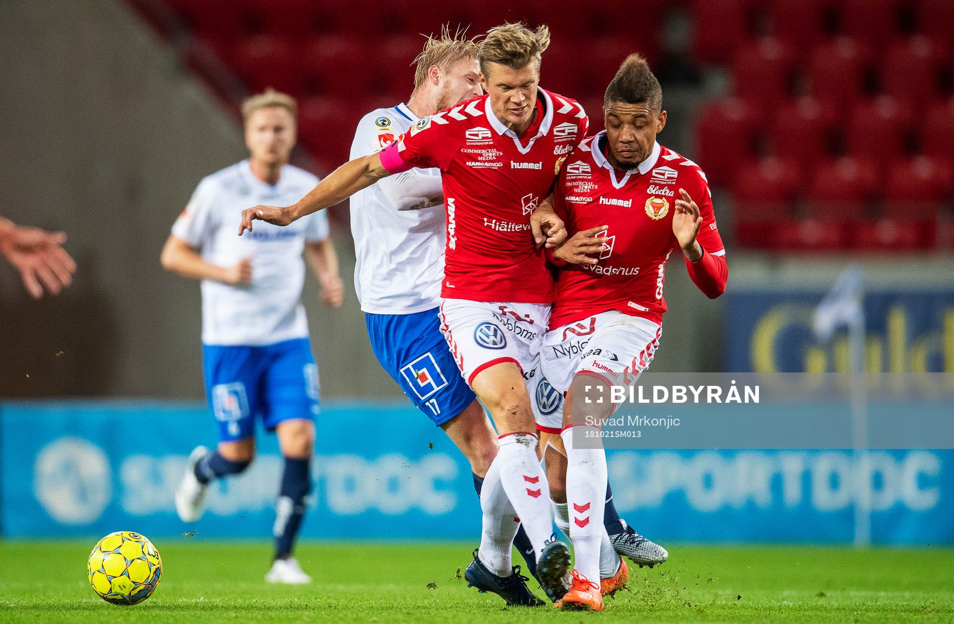 Kalmars Viktor Elm och Mikael Dyrestam samt Norrköpings