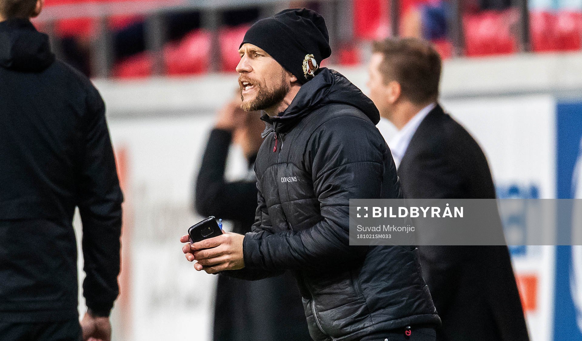 Kalmars assisterende tränare Henrik Rydström