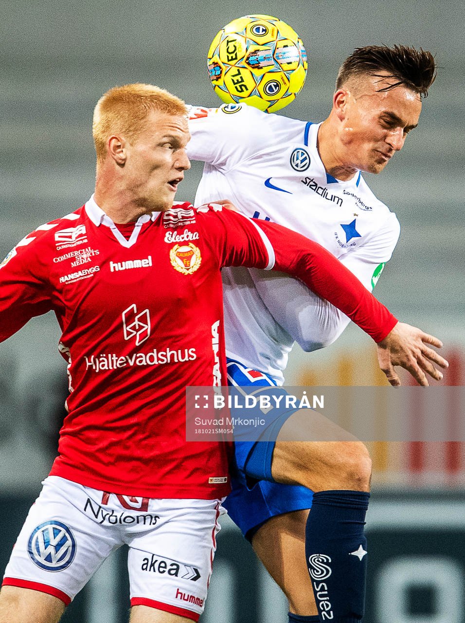 Kalmars Nils Fröling  och Norrköpings Henrik Castegren