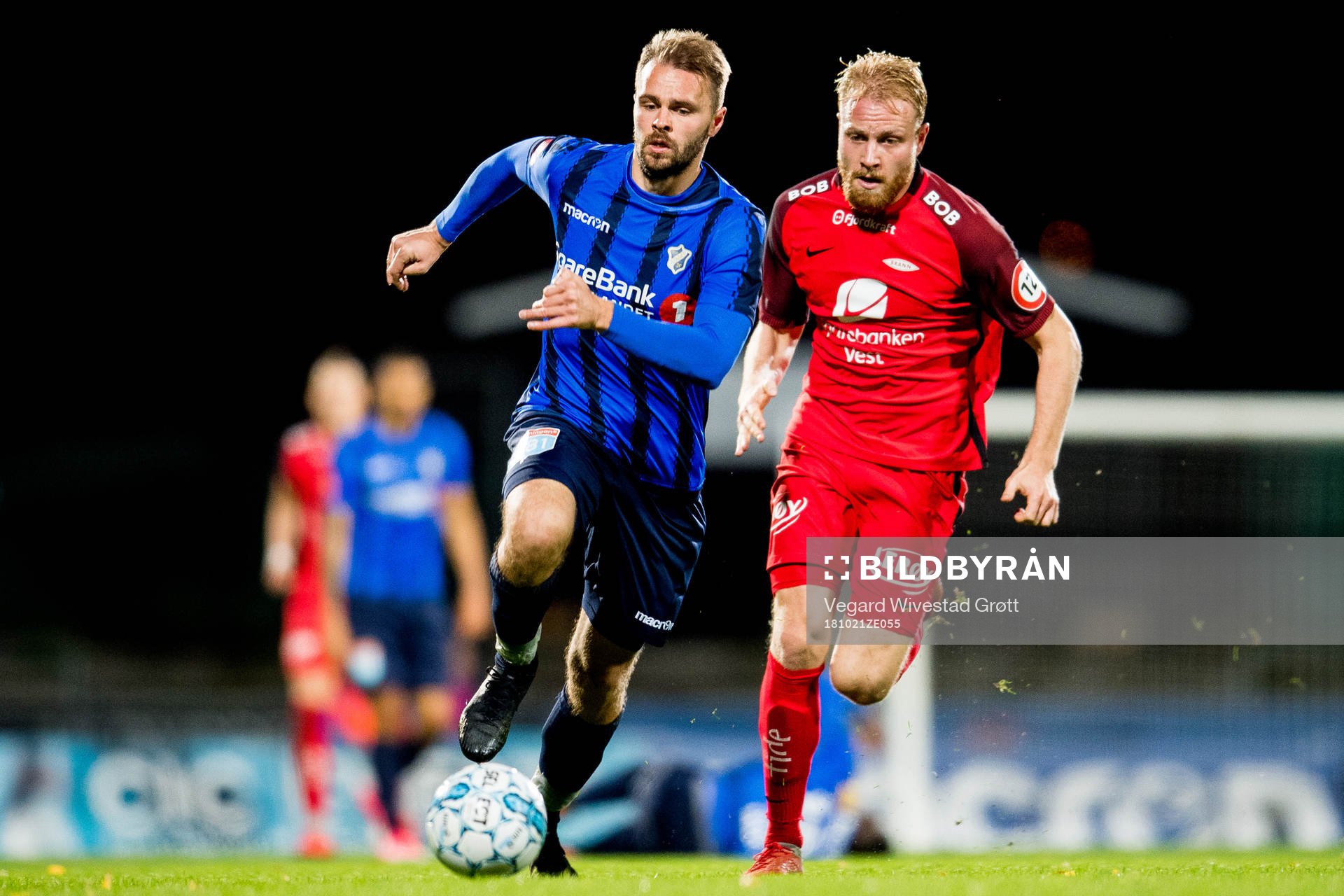 Vadim Demidov of Stabæk and Henrik Kjelsrud Johansen of