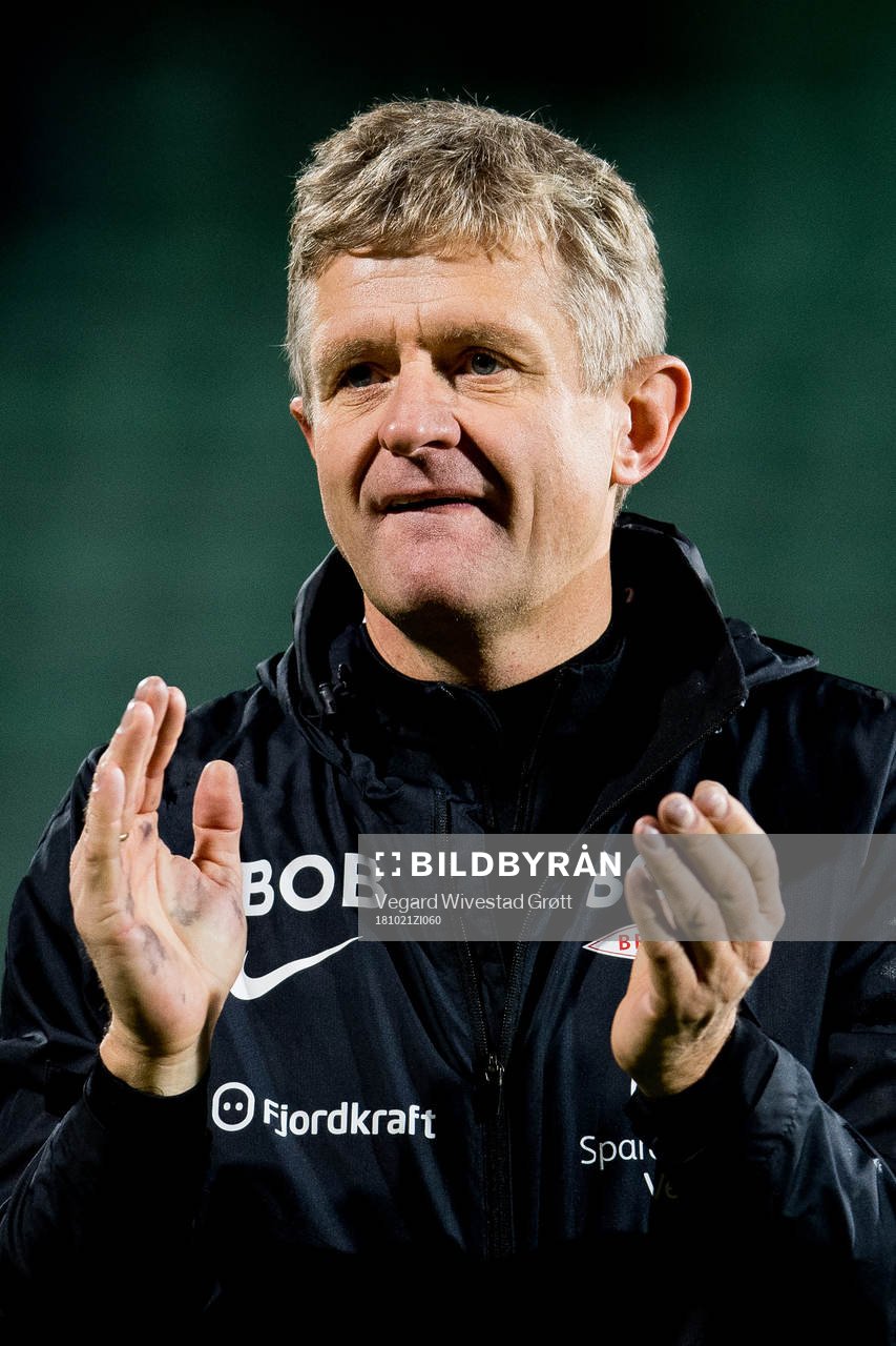 Lars Arne Nilsen, head coach of Brann