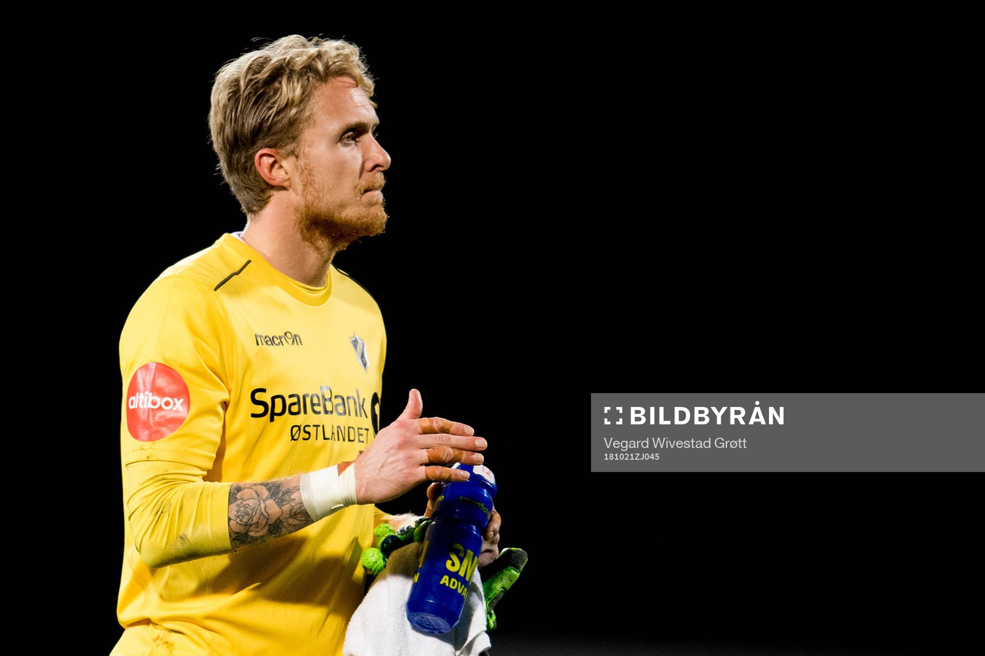 Goalkeeper Marcus Sandberg of Stabæk