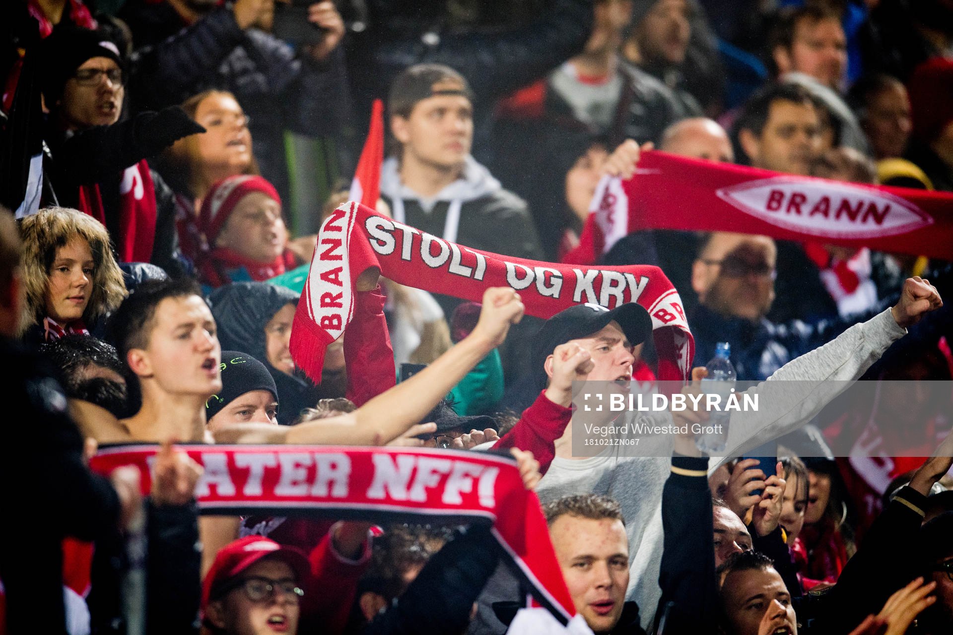 Fans of Brann