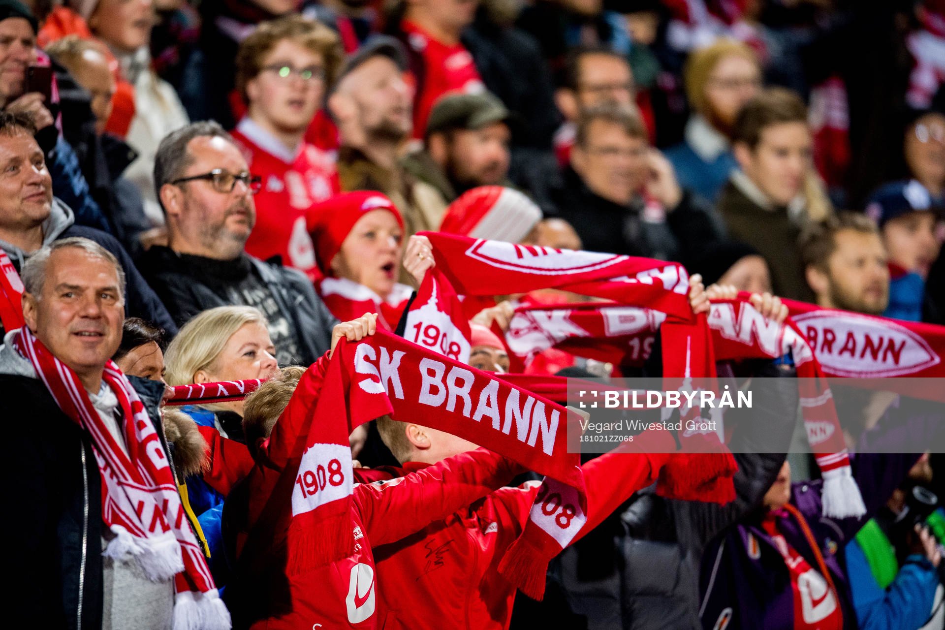 Fans of Brann